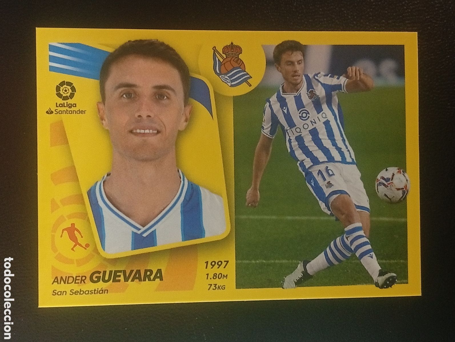 Cromos de f&uacute;tbol: 13 GUEVARA REAL SOCIEDAD LIGA ESTE 2021 2022 21 22 CROMOS TOPPS MEGACRACKS ADRENALYN