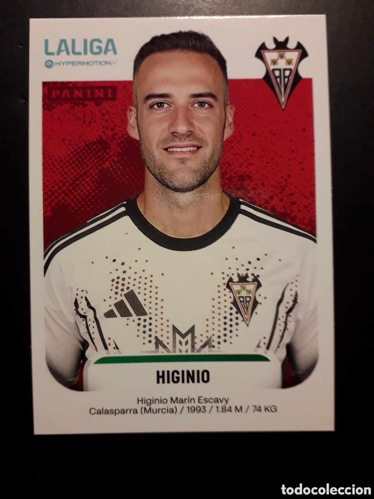 Figurine di Calcio: HIGINIO ALBACETE N&deg; 20 LALIGA HYPERMOTION 25 26 2025 2026 PANINI SIN PEGAR PEDIDO M&Iacute;NIMO 3&euro;