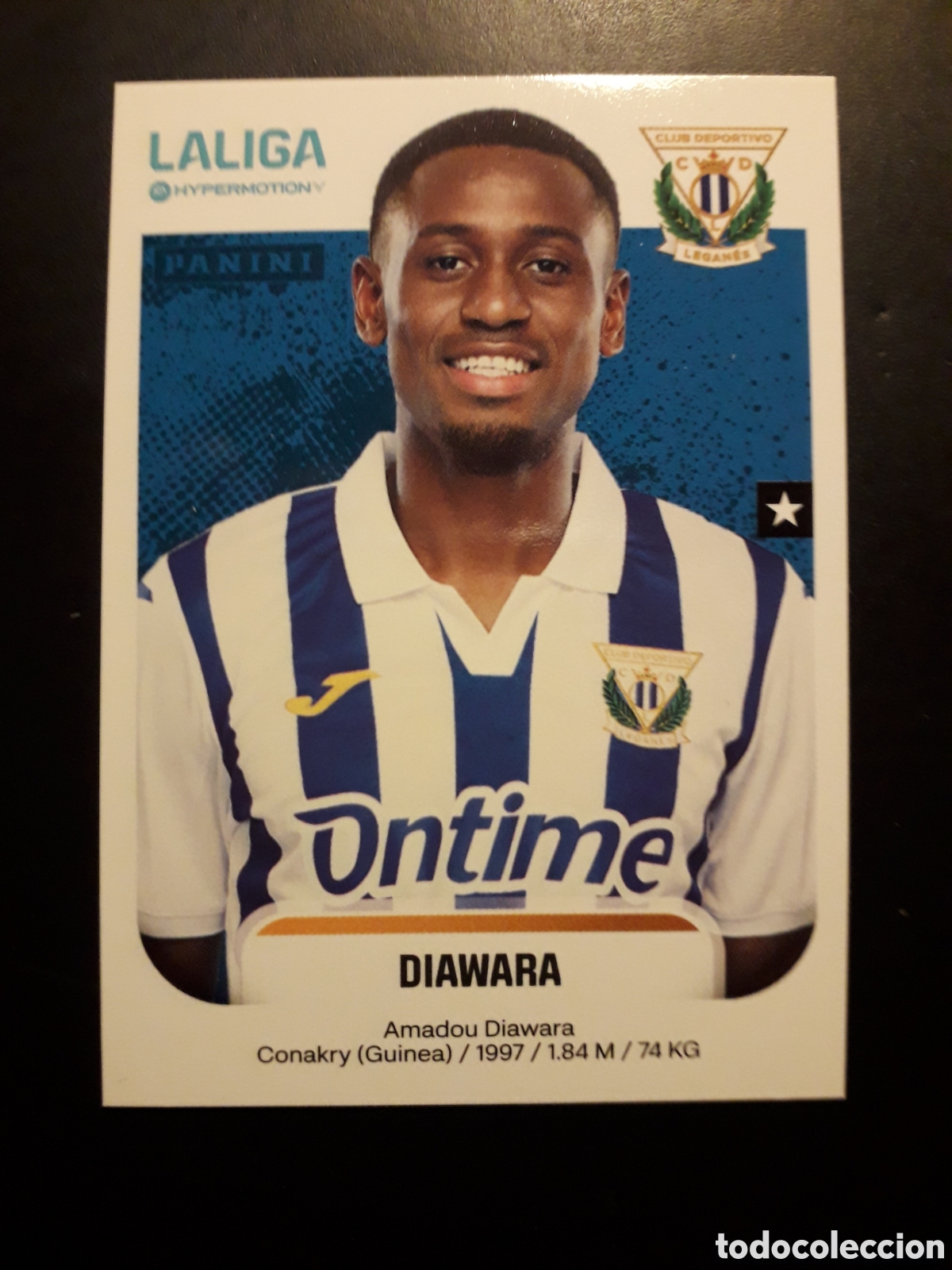Figurine di Calcio: DIAWARA LEGAN&Eacute;S N&deg; 277 LALIGA HYPERMOTION 25 26 2025 2026 PANINI SIN PEGAR PEDIDO M&Iacute;NIMO 3&euro;.