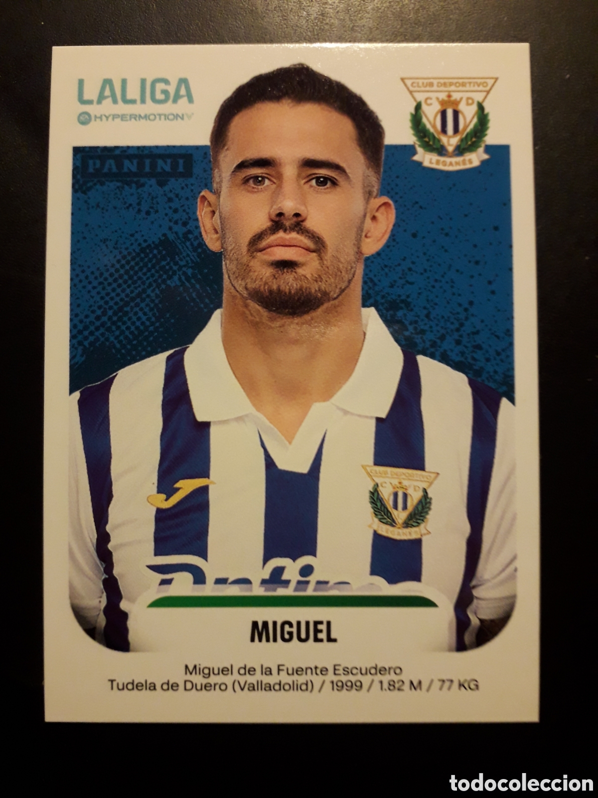 Figurine di Calcio: MIGUEL LEGAN&Eacute;S N&deg; 285 LALIGA HYPERMOTION 25 26 2025 2026 PANINI SIN PEGAR PEDIDO M&Iacute;NIMO 3&euro;