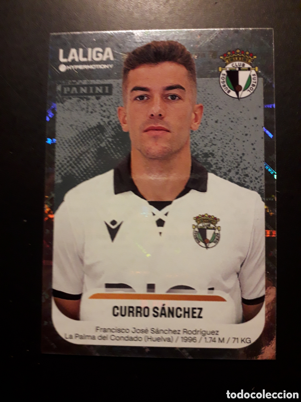 Figurine di Calcio: CURRO S&Aacute;NCHEZ BURGOS N&deg; 73 LALIGA HYPERMOTION 25 26 2025 2026 PANINI SIN PEGAR PEDIDO M&Iacute;NIMO 3&euro;