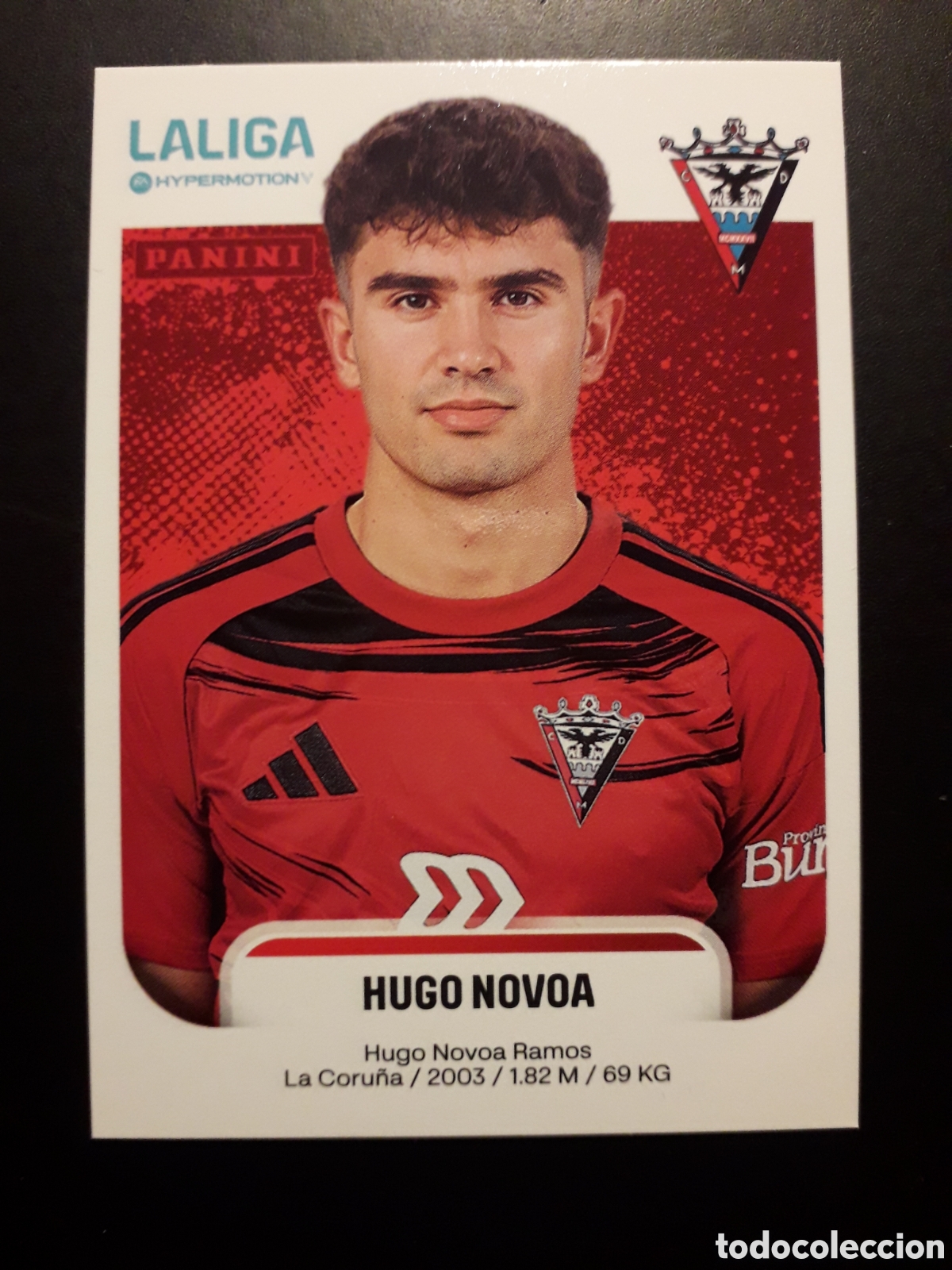 Figurine di Calcio: HUGO NOVOA MIRAND&Eacute;S N&deg; 310 LALIGA HYPERMOTION 25 26 2025 2026 PANINI SIN PEGAR PEDIDO M&Iacute;NIMO 3&euro;