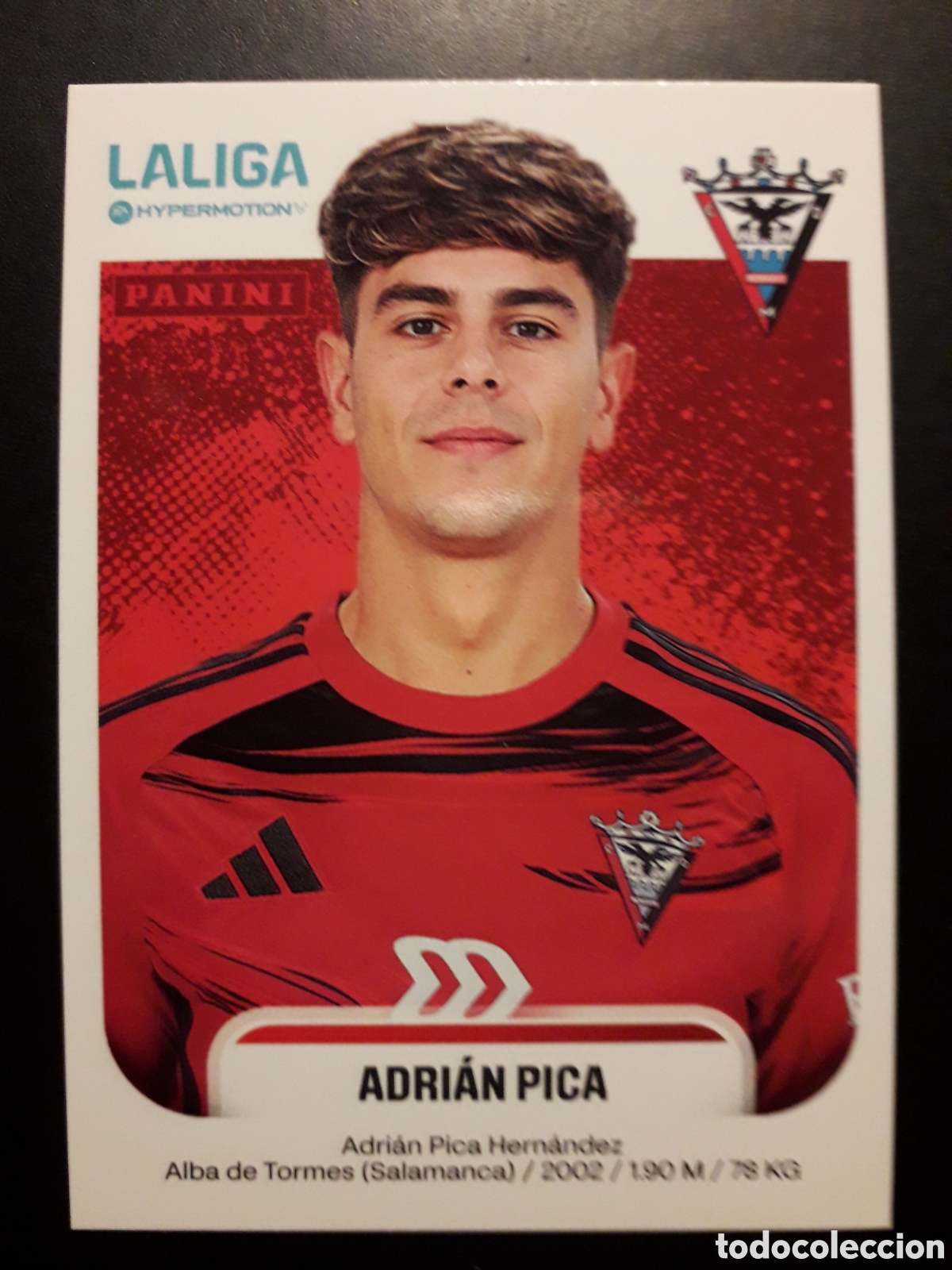 Figurine di Calcio: ADRI&Aacute;N PICA MIRAND&Eacute;S N&deg; 315 A LALIGA HYPERMOTION 25 26 2025 2026 PANINI SIN PEGAR PEDIDO M&Iacute;NIMO 3&euro;.