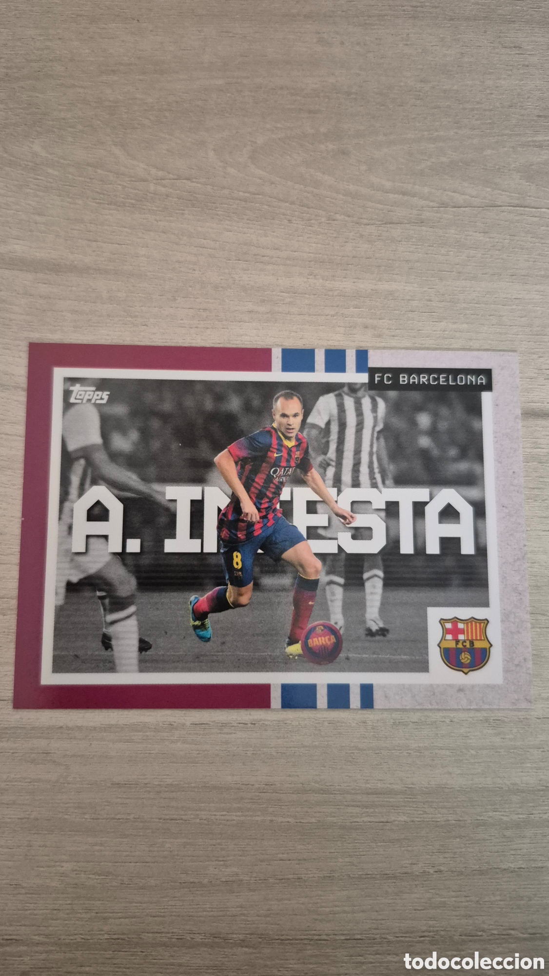 Fu&szlig;ball-Sticker: Iniesta We want the ball Team Set FC Barcelona 2025/26