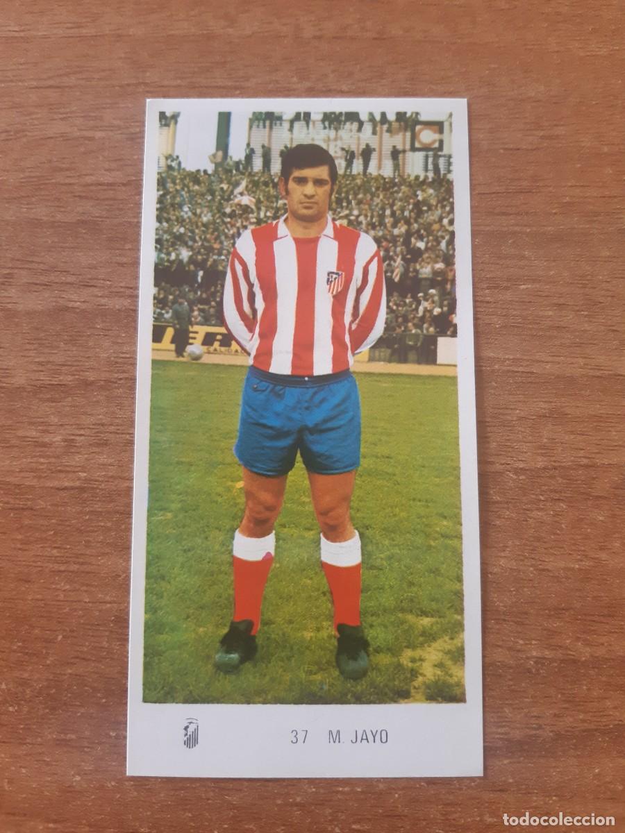 Cromos de F&uacute;tbol: N&deg;37 MART&Iacute;NEZ JAYO (ATL&Eacute;TICO MADRID) LIGA 71-72 ED. RU&Iacute;Z ROMERO 1971 1972 NUNCA PEGADO, SIN PEGAR