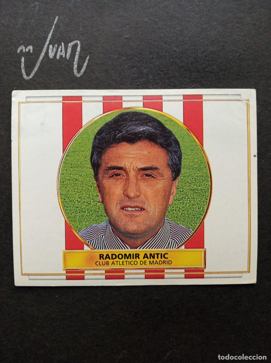 Cartes &agrave; collectionner de Football: ENTRENADOR ANTIC ATLETICO DE MADRID ⚽ COLECCIONES ESTE &reg; 1996 1997 LIGA FUTBOL 96 97 SIN PEGAR NUNCA