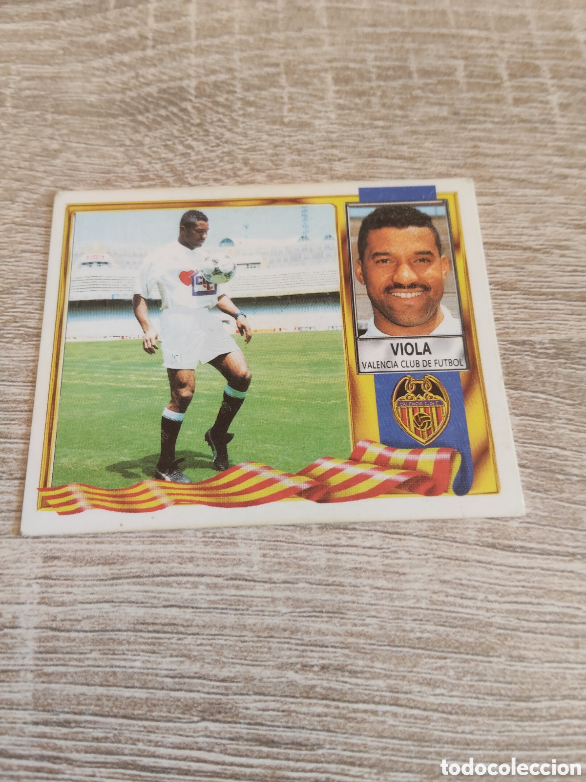 Cromos de Futebol: Viola Valencia liga 1995 1996 95 96 ediciones este