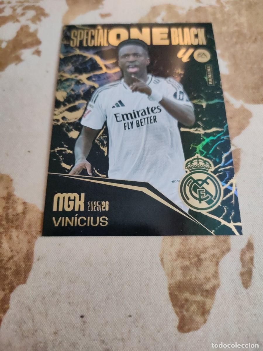 Figurine di Calcio: SPECIAL ONE BLACK VINICIUS Megacracks MGK 2025-26