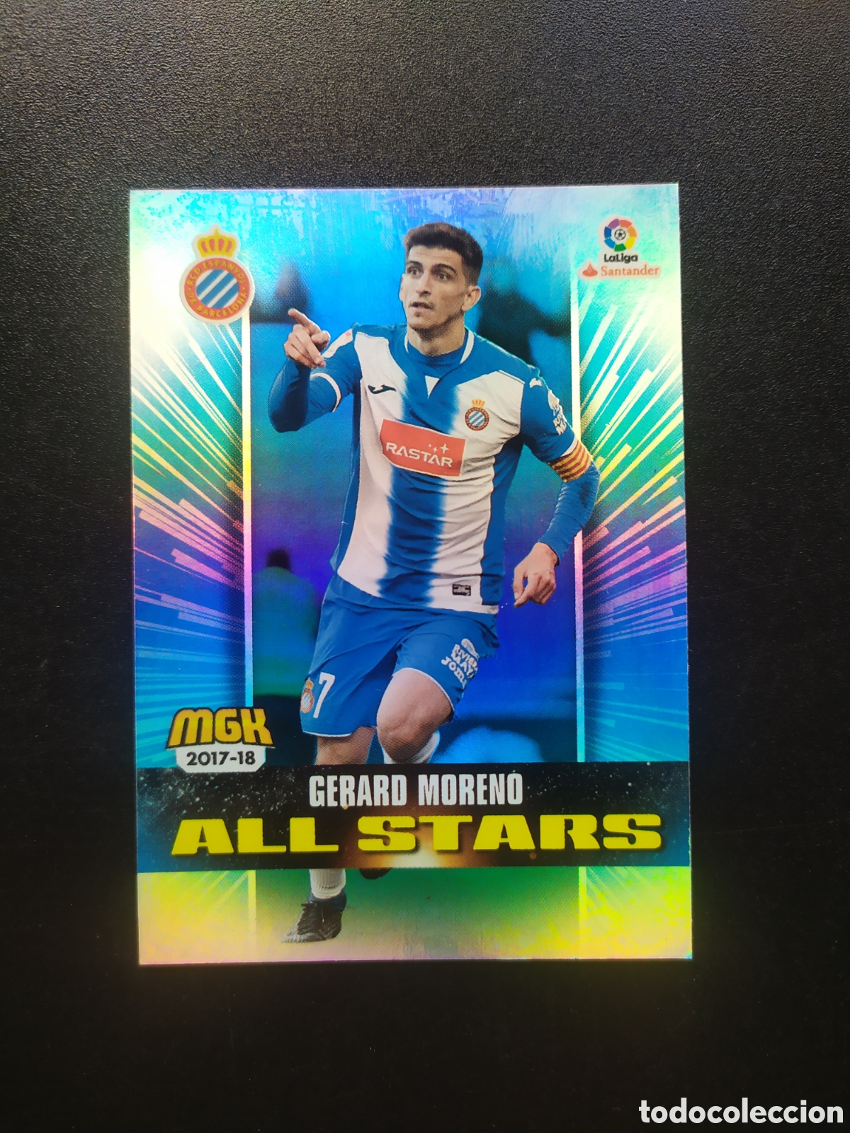Cromos de f&uacute;tbol: Megacracks 2017 2018 17 18 panini Gerard Moreno all stars n&deg; 242 Espanyol