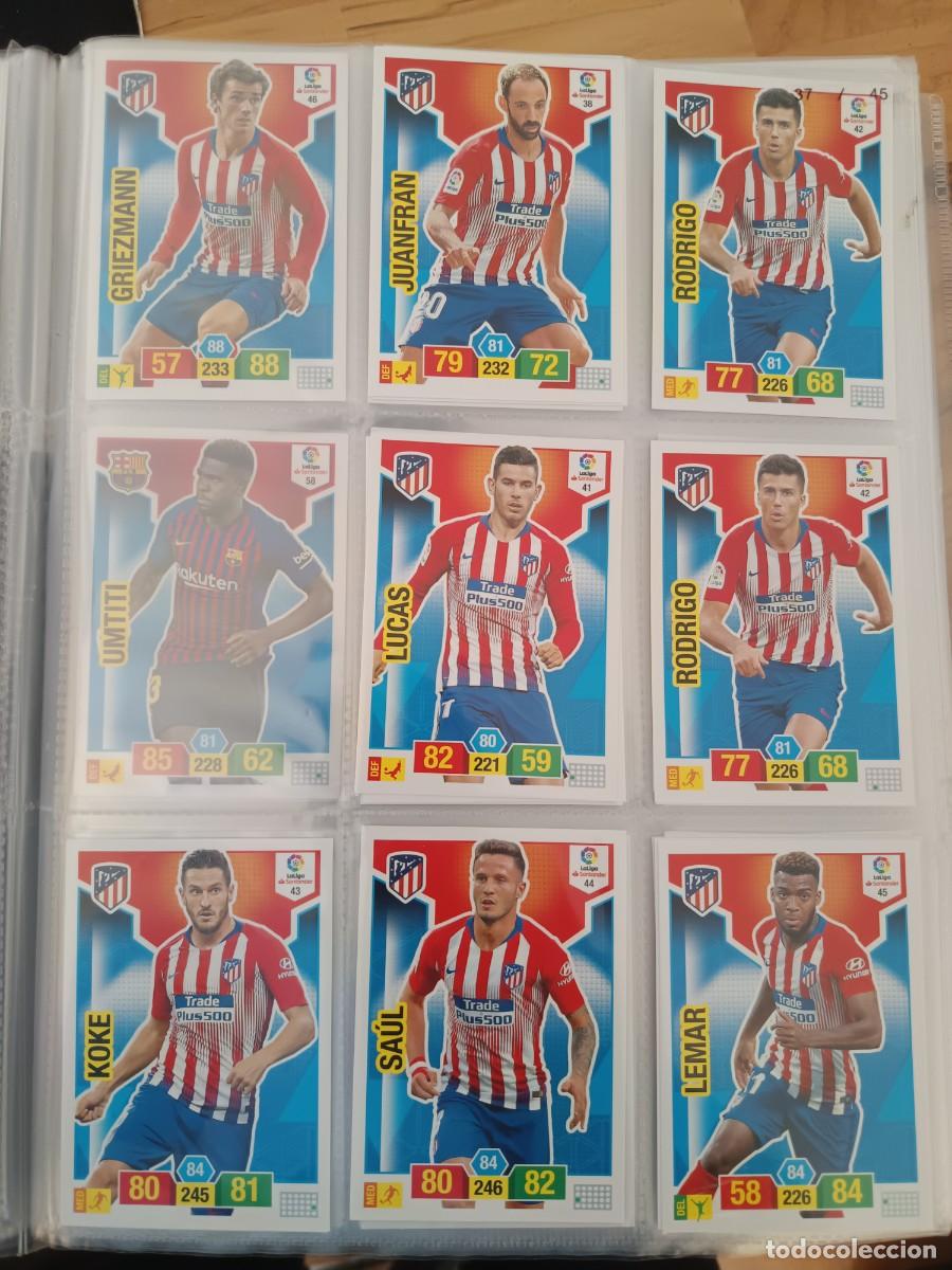 Figurine di Calcio: ADRENALYN XL CROMO 2018 2019 CARD 18 19 AT. MADRID 38 JUANFRAN