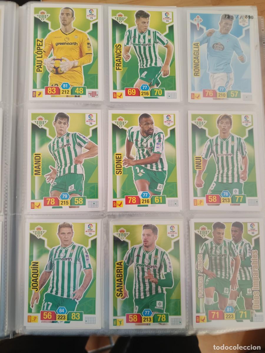 Fu&szlig;ball-Sticker: ADRENALYN XL CROMO 2018 2019 CARD 18 19 BETIS 79 JOAQUIN