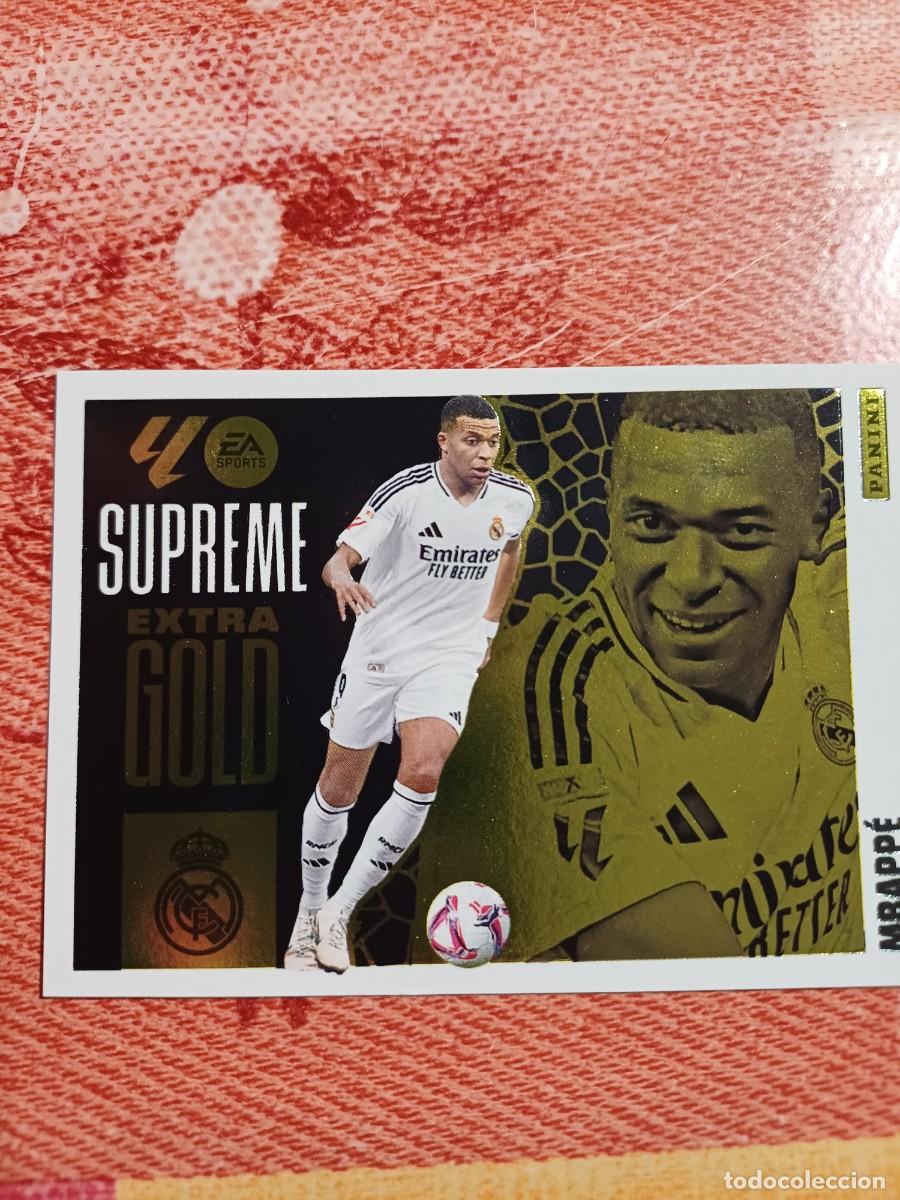 Cromos de f&uacute;tbol: Extragold supremo Mbappe - Foto 1