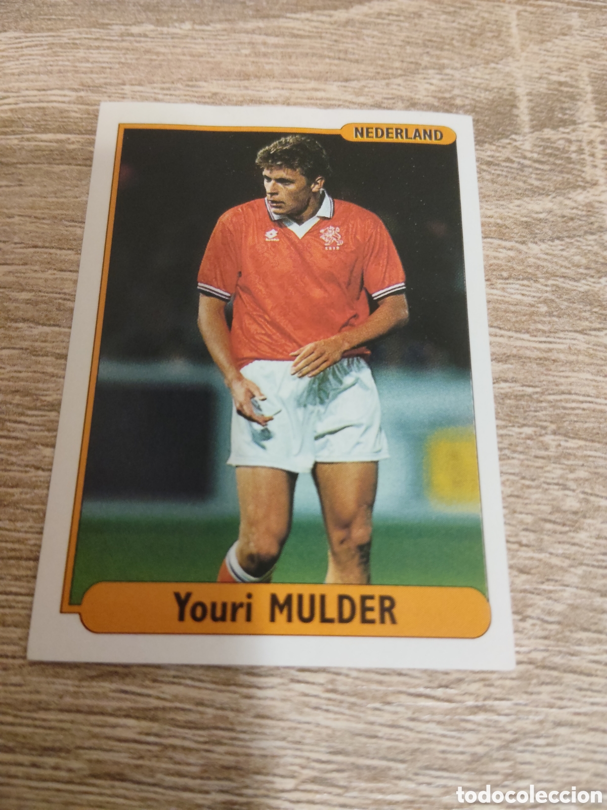 Cromos de F&uacute;tbol: Euro foot 96 DS 45 Youri Mulder