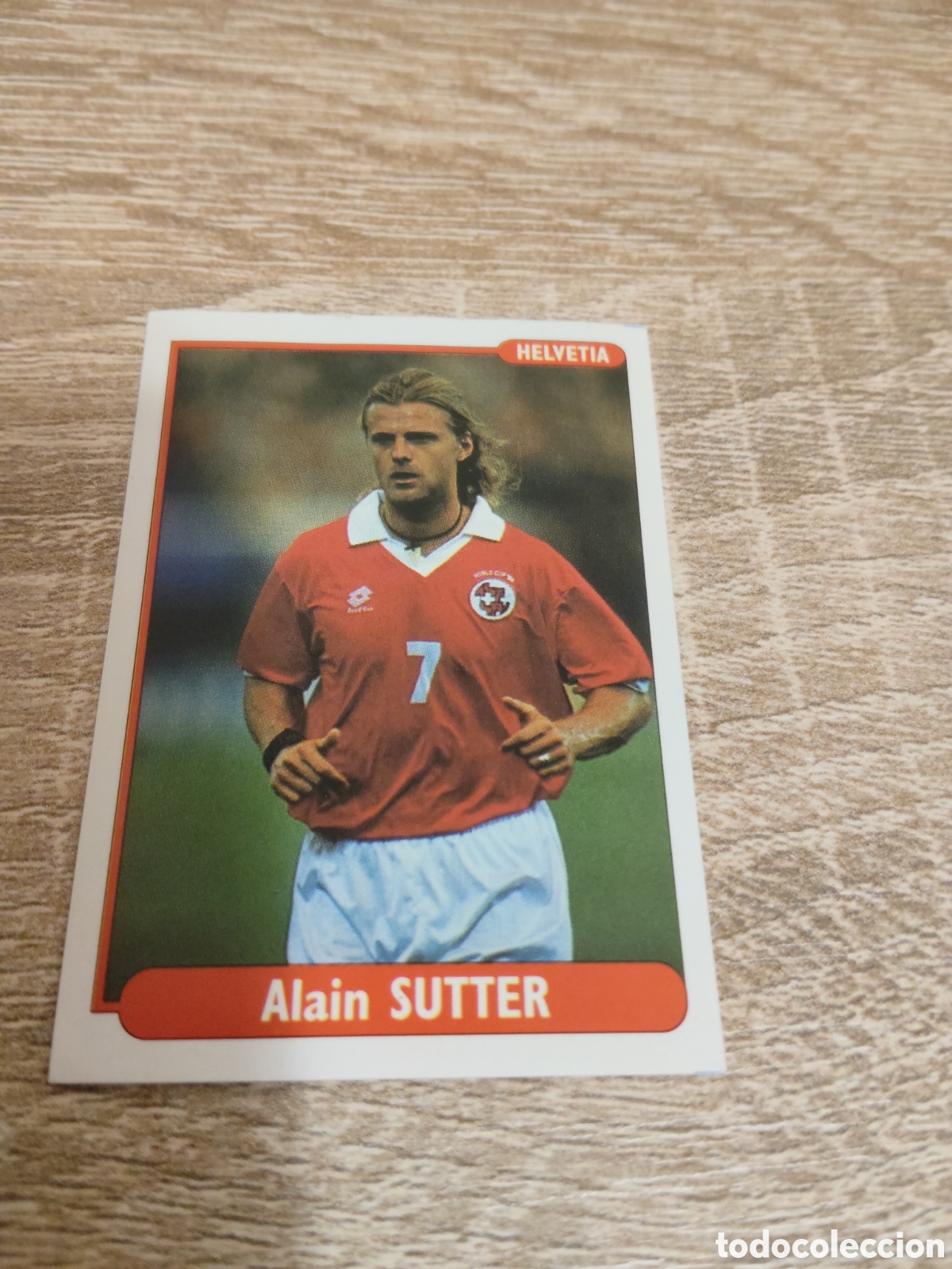 Cartes &agrave; collectionner de Football: Euro foot 96 DS 58 Alain Sutter
