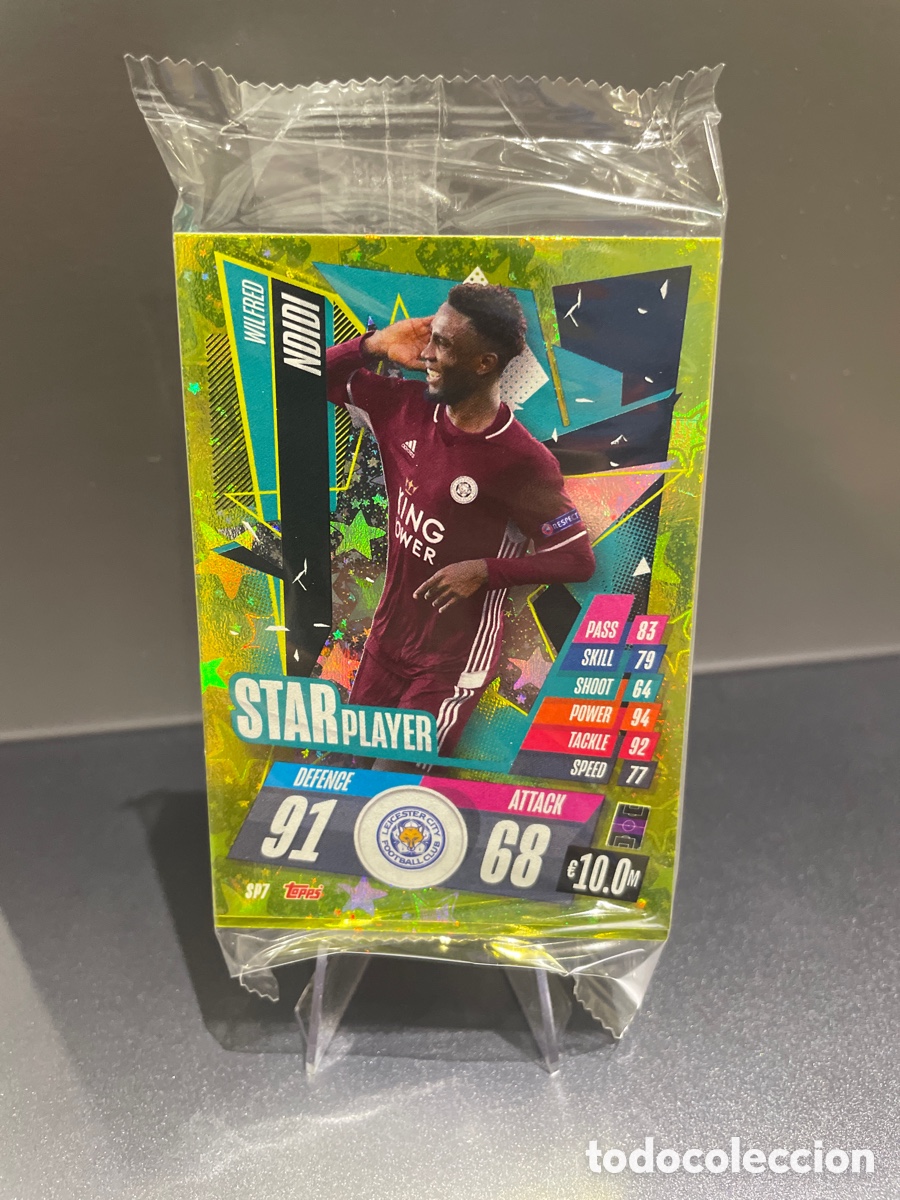 Cromos de F&uacute;tbol: Pack 34 cards Star Player - Rising Star Topps Match Attax 2020-21 contiene 7 cards especiales