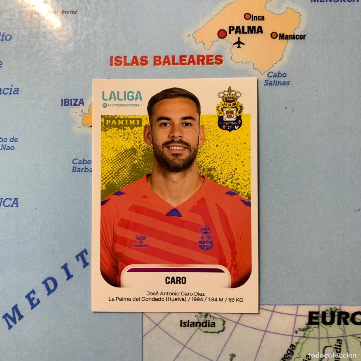 Cromos de f&uacute;tbol: Caro n&uacute;mero 252 de Las Palmas cromo liga Hypermotion 25-26 2025-2026