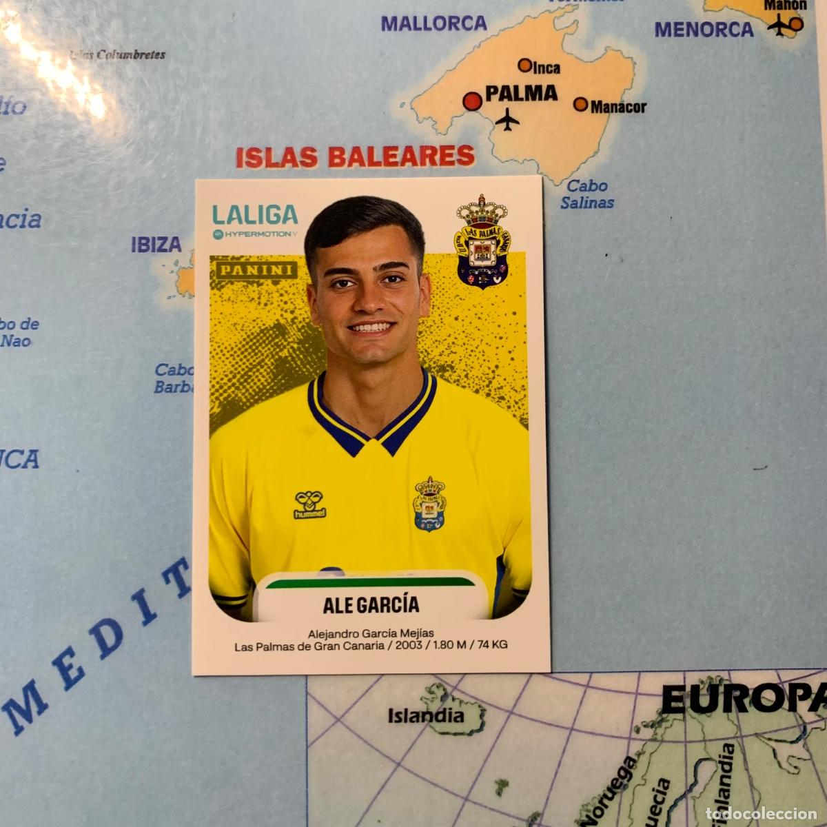 Cromos de f&uacute;tbol: Ale Garcia n&uacute;mero 264A de Las Palmas cromo liga Hypermotion 25-26 2025-2026