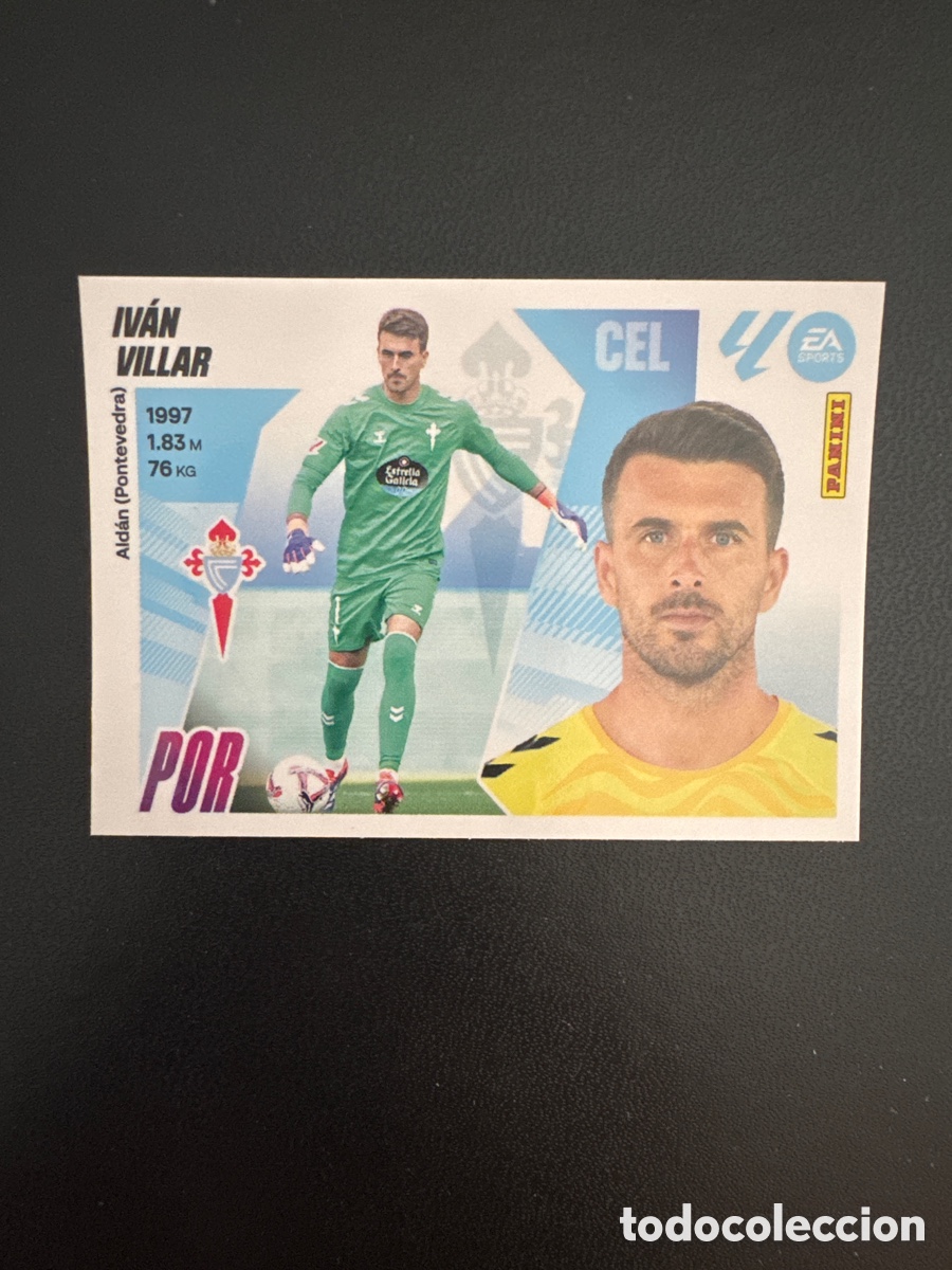 Cromos de F&uacute;tbol: IVAN VILLAR N&Uacute;MERO 4 CELTA DE VIGO LIGA ESTE 2025 2026