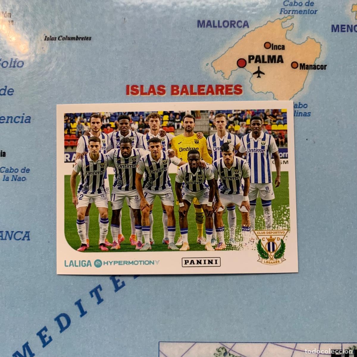 Cromos de f&uacute;tbol: Equipo del Legan&eacute;s n&uacute;mero 269 cromo liga Hypermotion 25-26 2025-2026