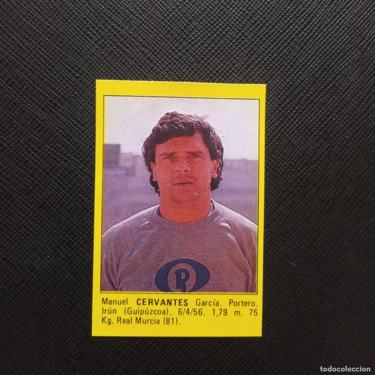 Cromos de F&uacute;tbol: CERVANTES MURCIA CROMO SUPER ROLLAN 1984 CROMO FUTBOL LIGA 84 - DESPEGADO - A186 PG406