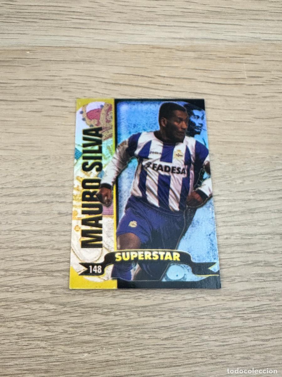 Cartes &agrave; collectionner de Football: MAURO SILVA 148 DEPORTIVO MUNDICROMO TOP LIGA 2004 2005 BRILLO LISO