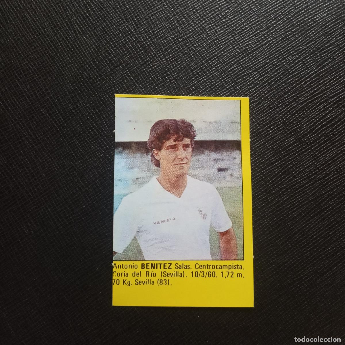 Cromos de Futebol: BENITEZ SEVILLA CROMO SUPER ROLLAN 1984 CROMO FUTBOL LIGA 84 - DESPEGADO - A187 PG10