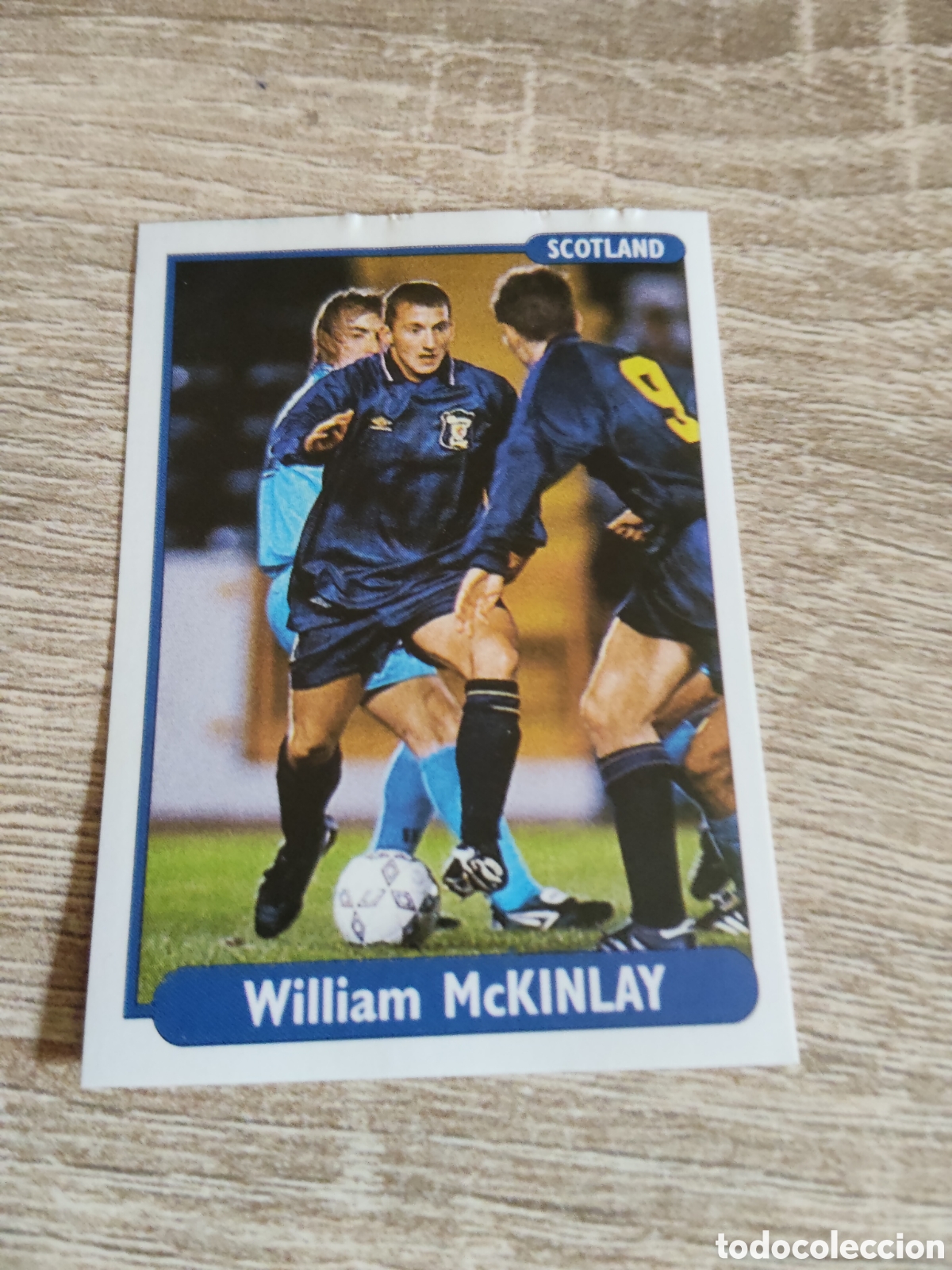 Cromos de f&uacute;tbol: Euro foot 96 DS 77 William McKinlay