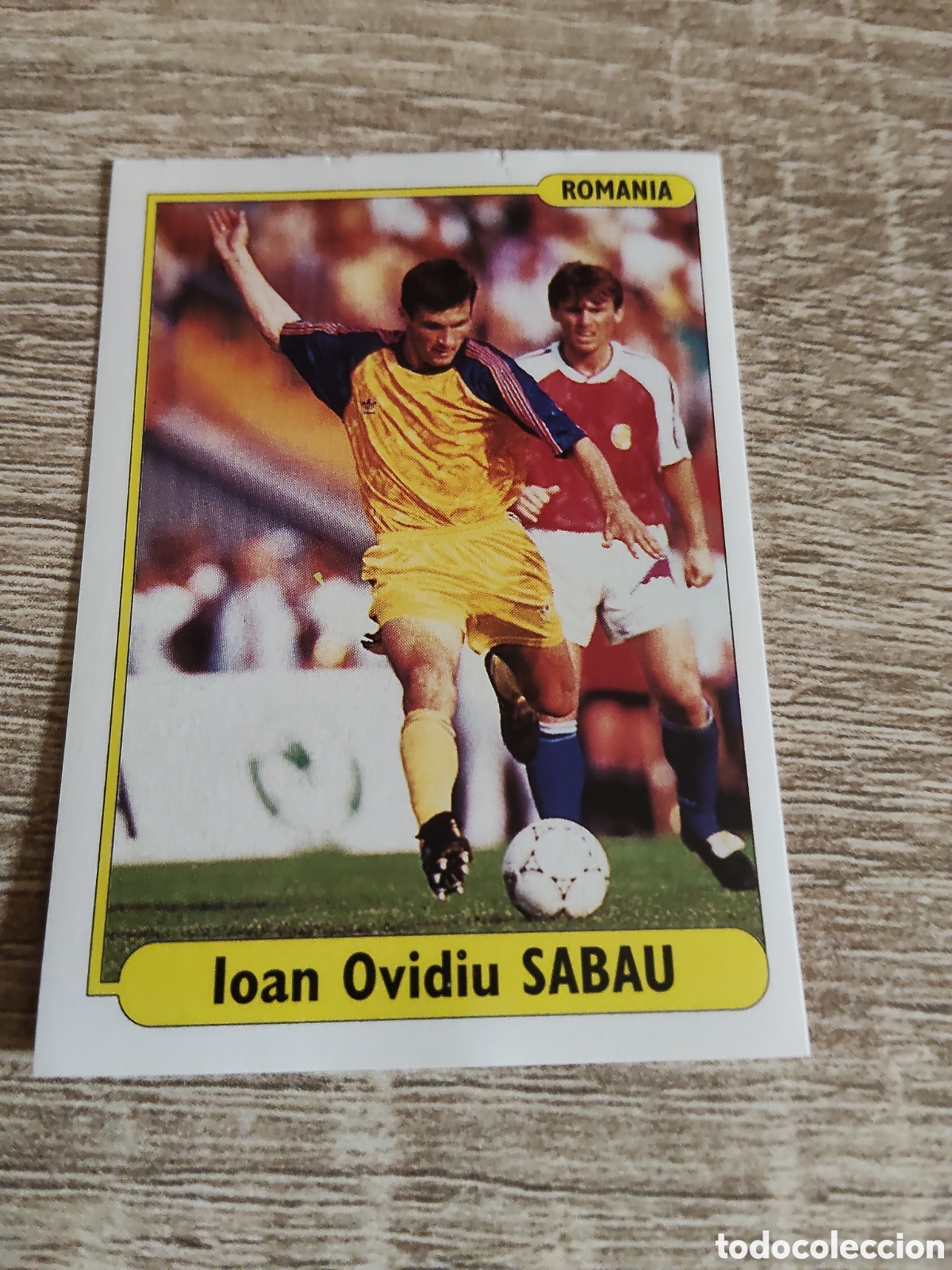 Cromos de F&uacute;tbol: Euro foot 96 DS 133 Ioan Ovidiu Sabau