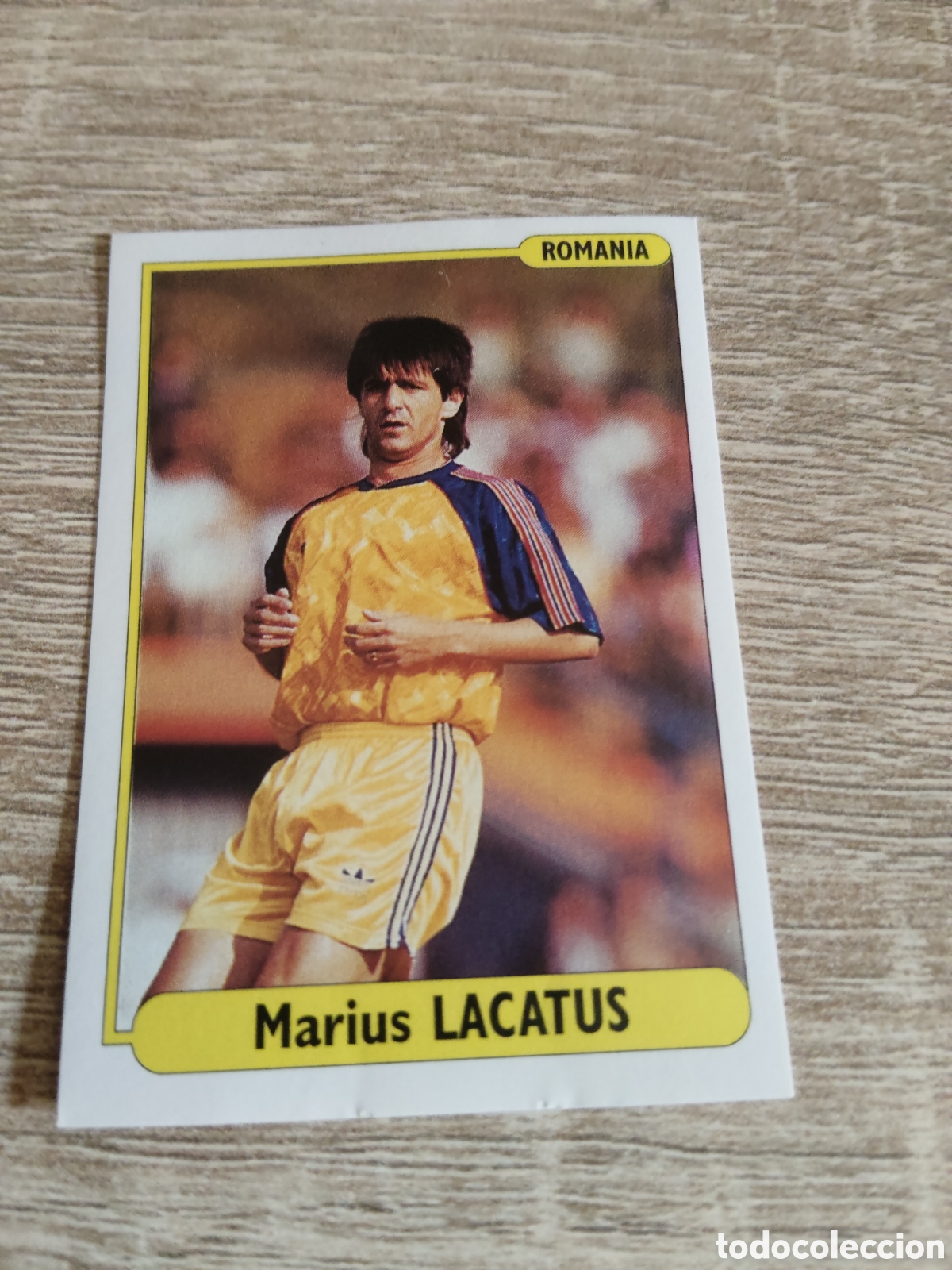 Cromos de f&uacute;tbol: Euro foot 96 DS 137 Marius Lacatus