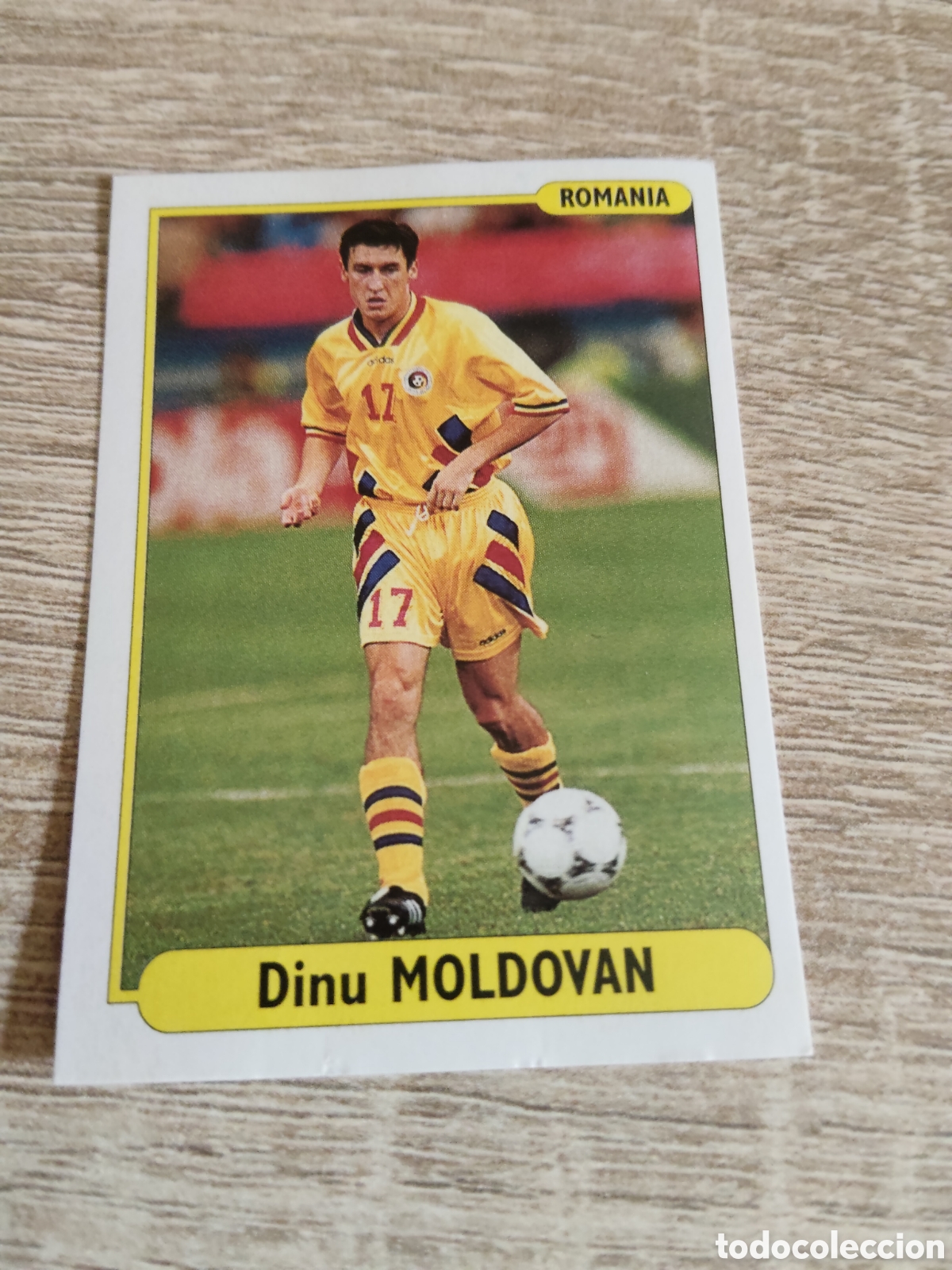 Cromos de f&uacute;tbol: Euro foot 96 DS 140 Dinu Moldovan