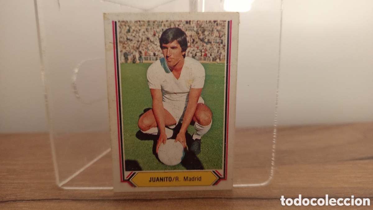 Cromos de F&uacute;tbol: ❇️ CROMO STICKER ⚽ JUANITO MADRID 1980 1981 80 81 LIGA ESTE DESPEGADO ❇️