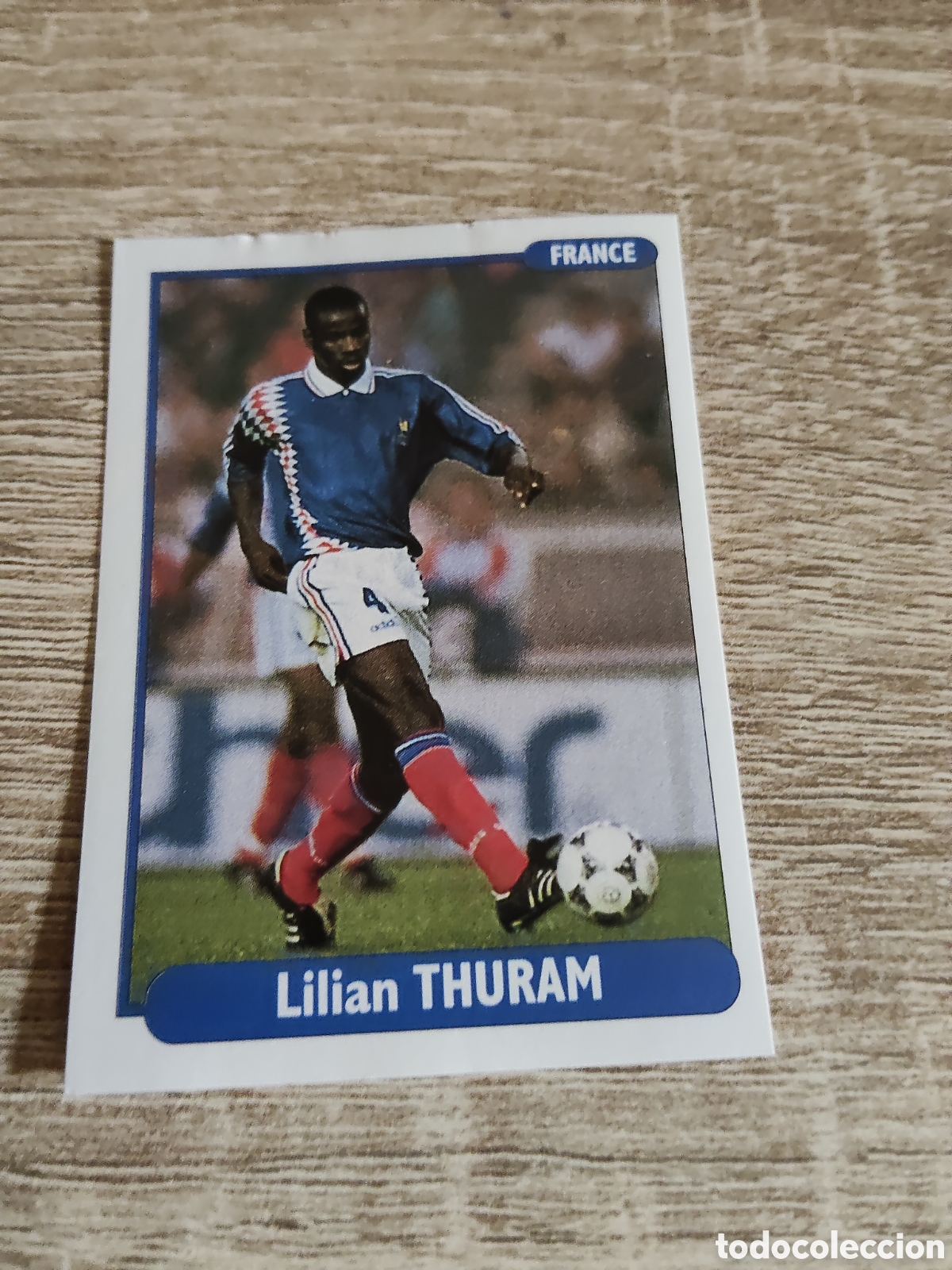 Cromos de F&uacute;tbol: Euro foot 96 DS 147 Lilian Thuram