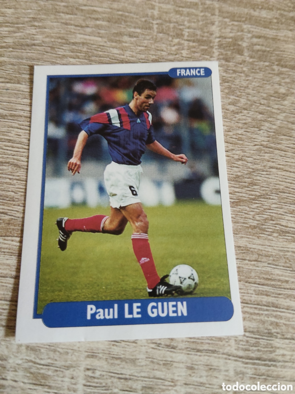 Cromos de f&uacute;tbol: Euro foot 96 DS 151 Paul Le Guen