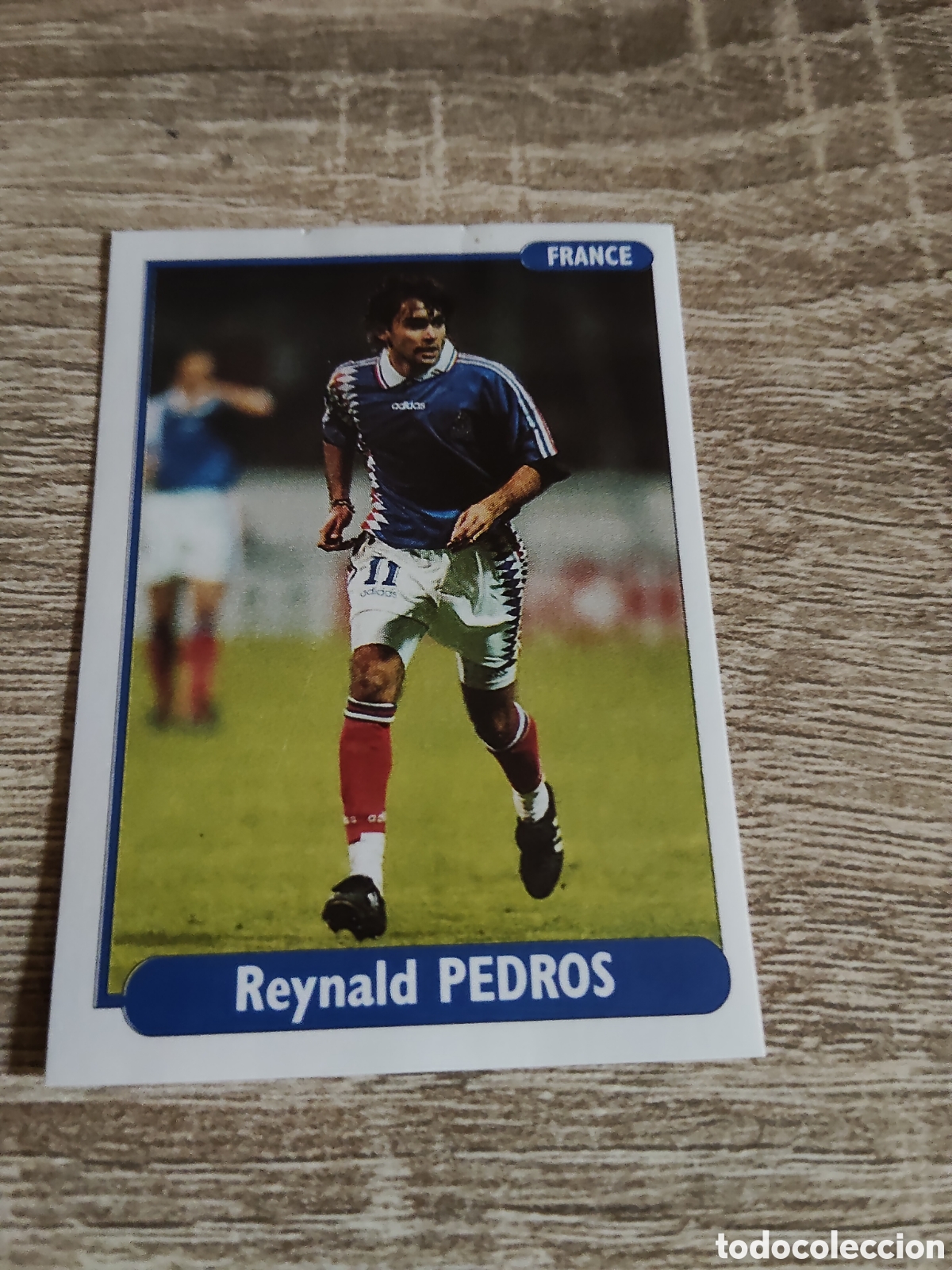 Cromos de f&uacute;tbol: Euro foot 96 DS 154 Reynald Pedros
