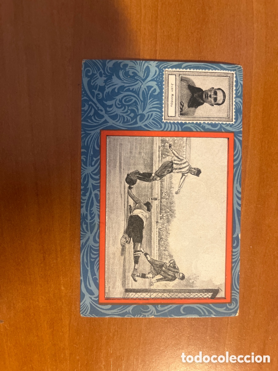 Cartes &agrave; collectionner de Football: CROMO SERIE AZUL, SERIE A, N&Uacute;MERO 15, JUAN BORDOY, (CHOCOLATES SULTANA Y AMERICANO)