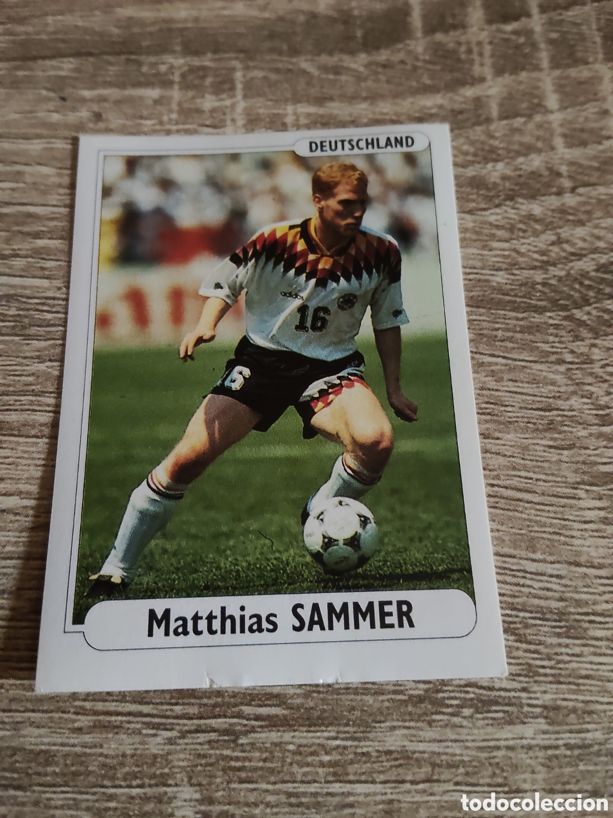 Cromos de F&uacute;tbol: Euro foot 96 DS 166 Mathias Sammer