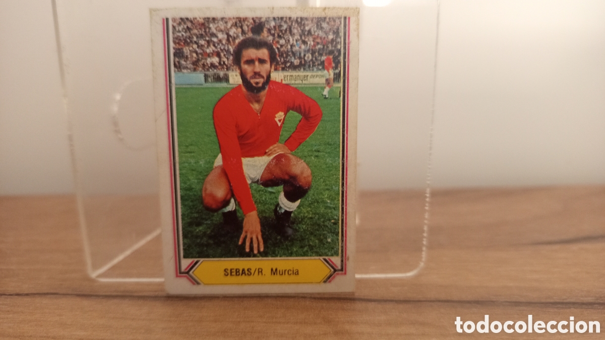Cromos de F&uacute;tbol: ❇️ CROMO STICKER ⚽ SEBAS MURCIA 1980 1981 80 81 LIGA ESTE DESPEGADO ❇️
