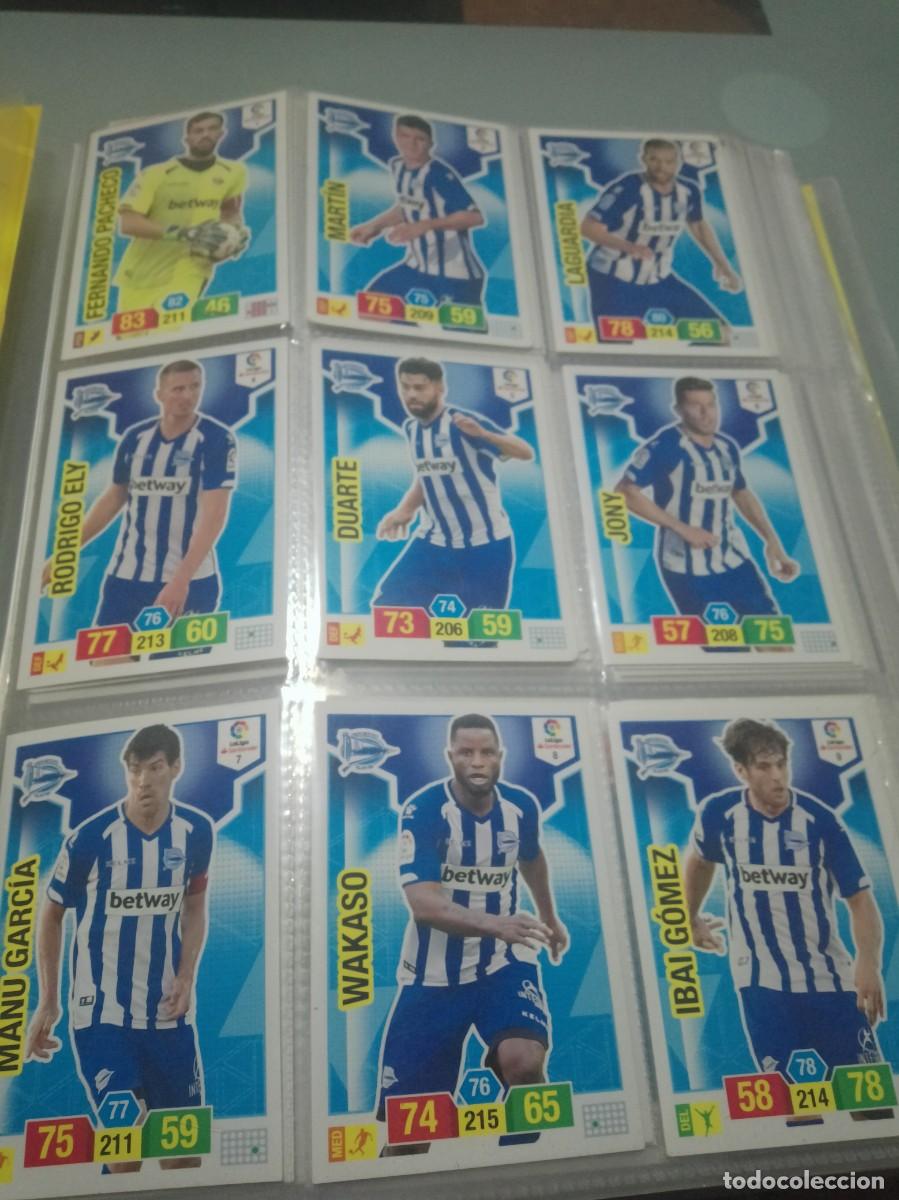 Football Stickers: 21 DIFERENTES DEL ALAV&Eacute;S BASICA COMPLETA Y OTRAS 18 19 ADRENALYN XL 2018 2019 PANINI