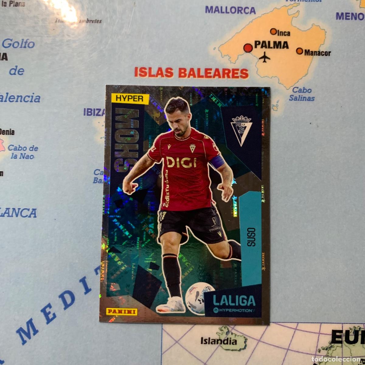 Cromos de f&uacute;tbol: Suso Hyper Show n&uacute;mero 433 del Cadiz cromo liga Hypermotion 25-26 2025-2026