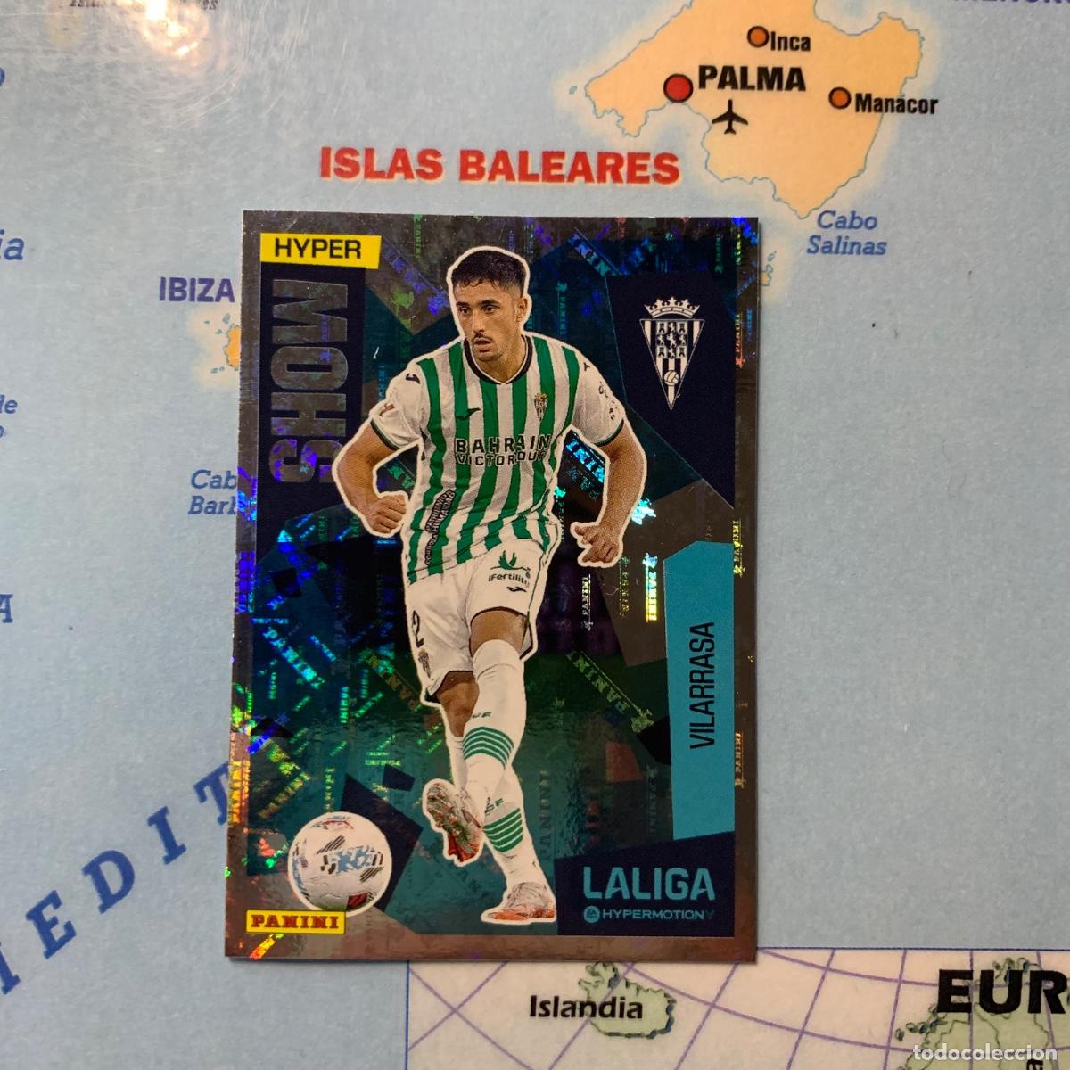 Cromos de f&uacute;tbol: Villarrasa Hyper Show n&uacute;mero 435 del C&oacute;rdoba cromo liga Hypermotion 25-26 2025-2026