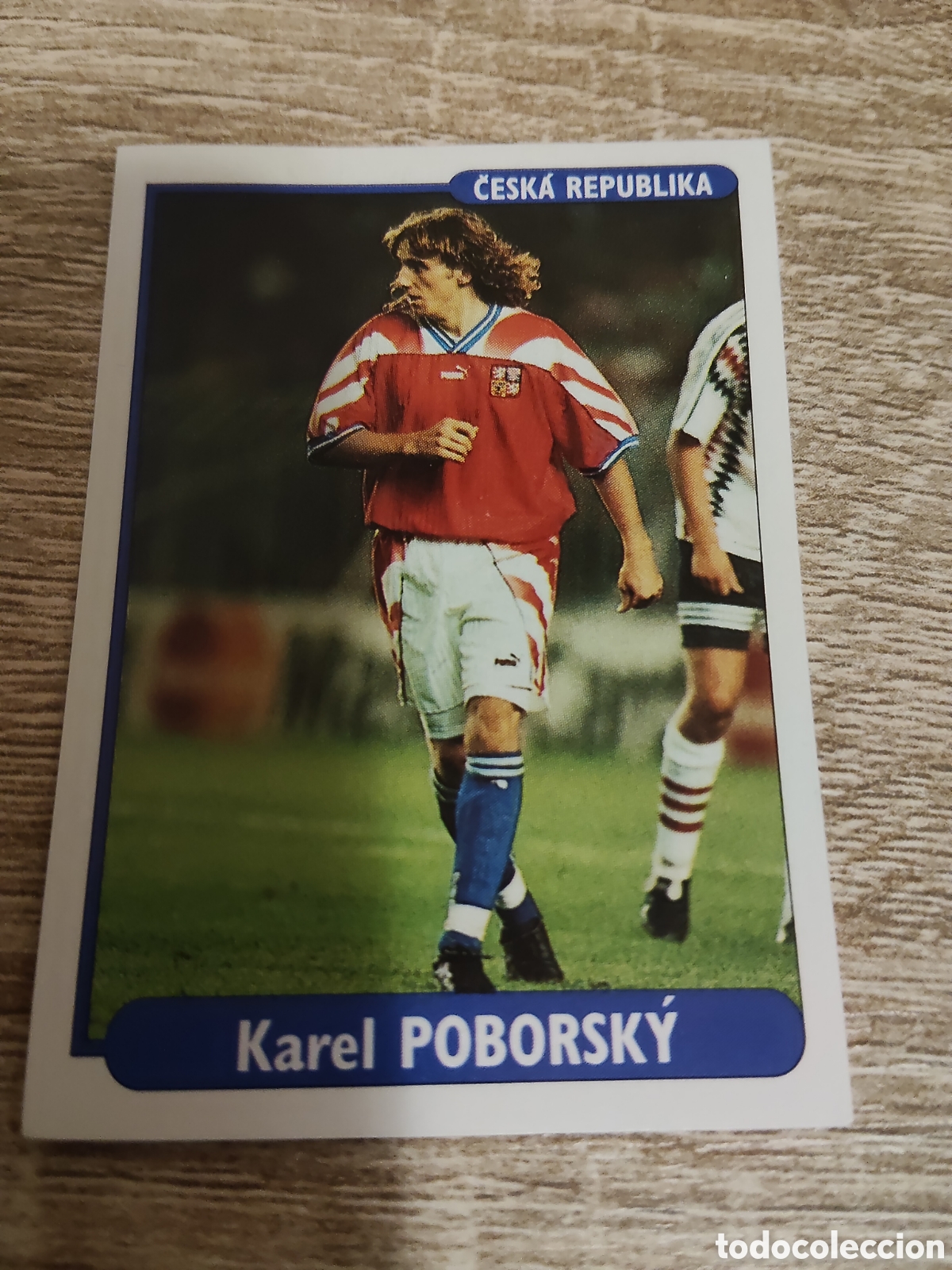 Cromos de F&uacute;tbol: Euro foot 96 DS 231 Karel Poborsky