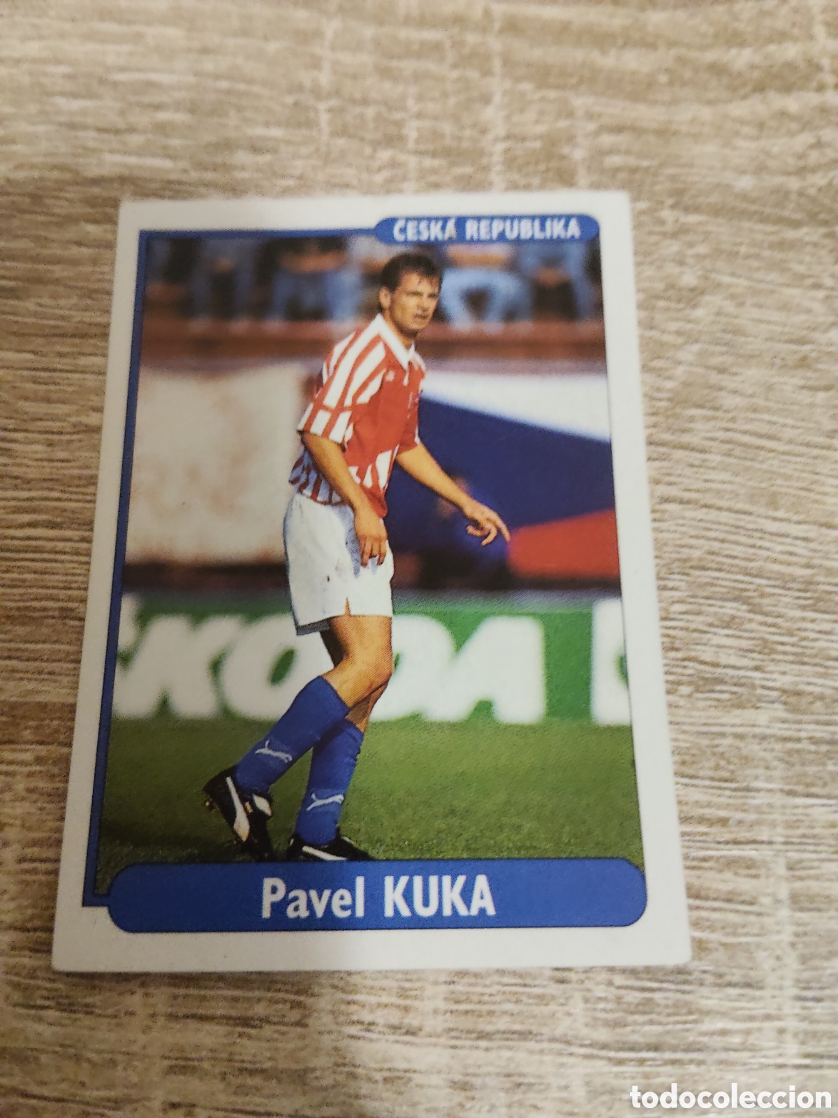 Cromos de F&uacute;tbol: Euro foot 96 DS 232 Pavel Kuka