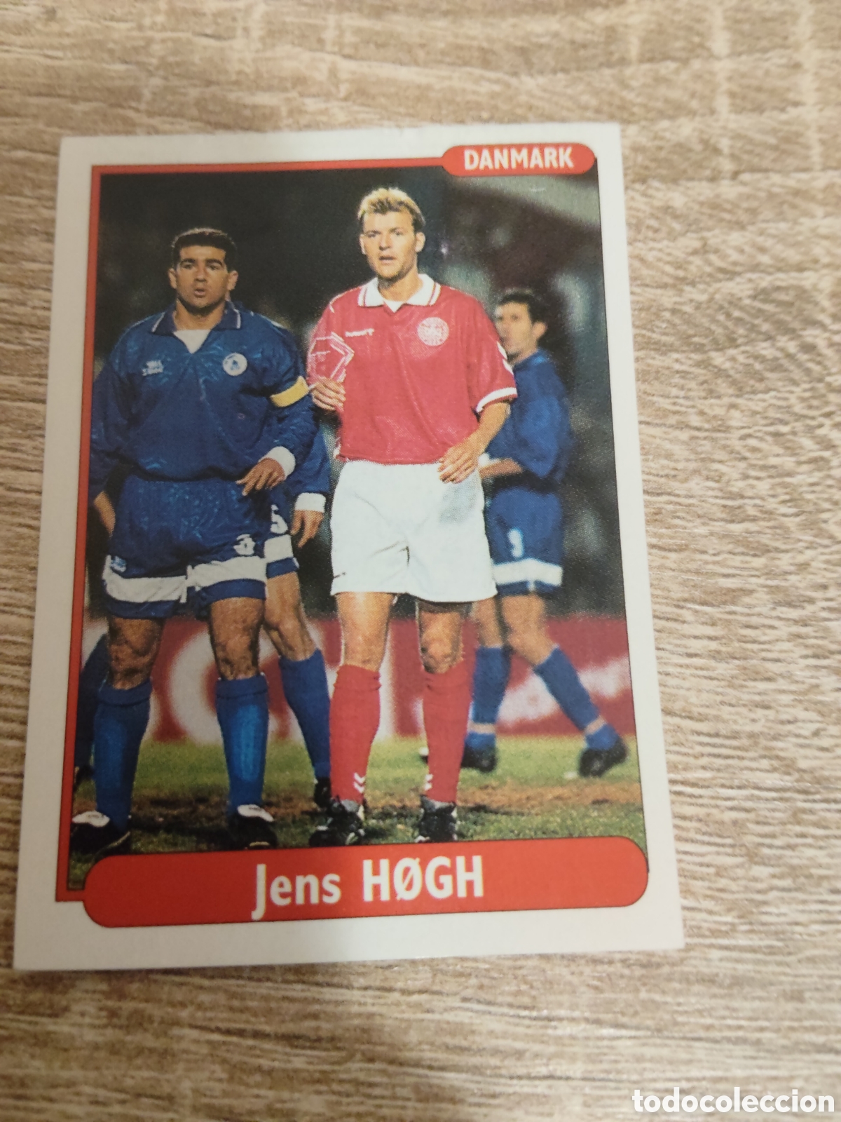 Cromos de F&uacute;tbol: Euro foot 96 DS 242 Jens Hogh