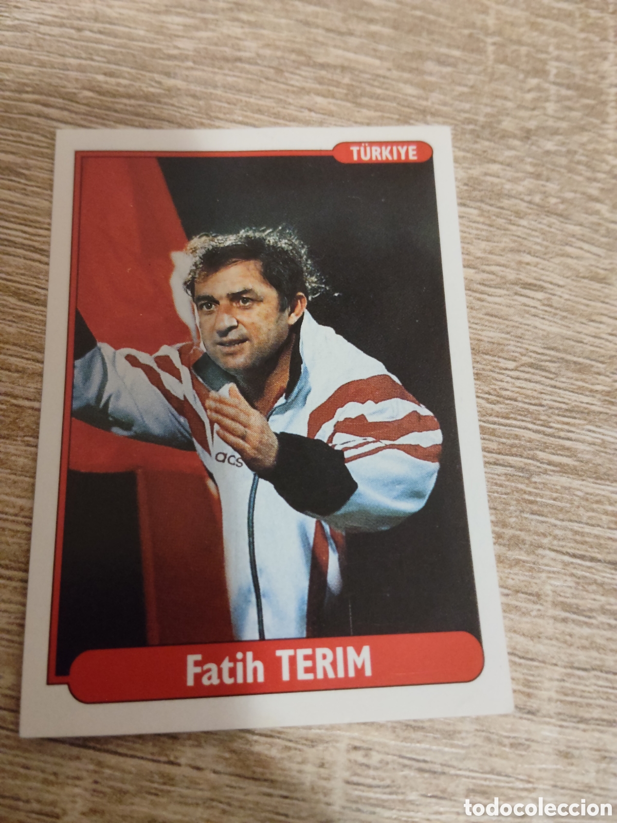 Cromos de f&uacute;tbol: Euro foot 96 DS 312 Fatih Terim