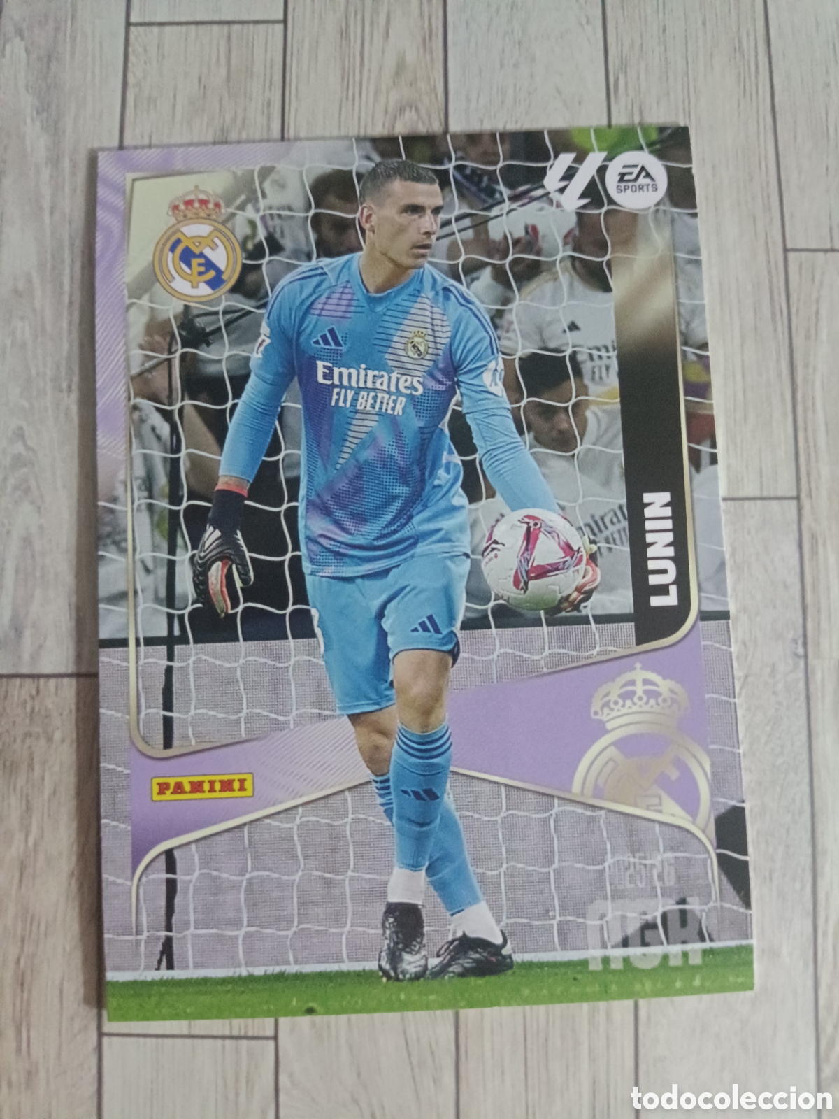 Fu&szlig;ball-Sticker: 219 LUNIN REAL MADRID MEGACRACKS 2025 2026 PANINI 25 26