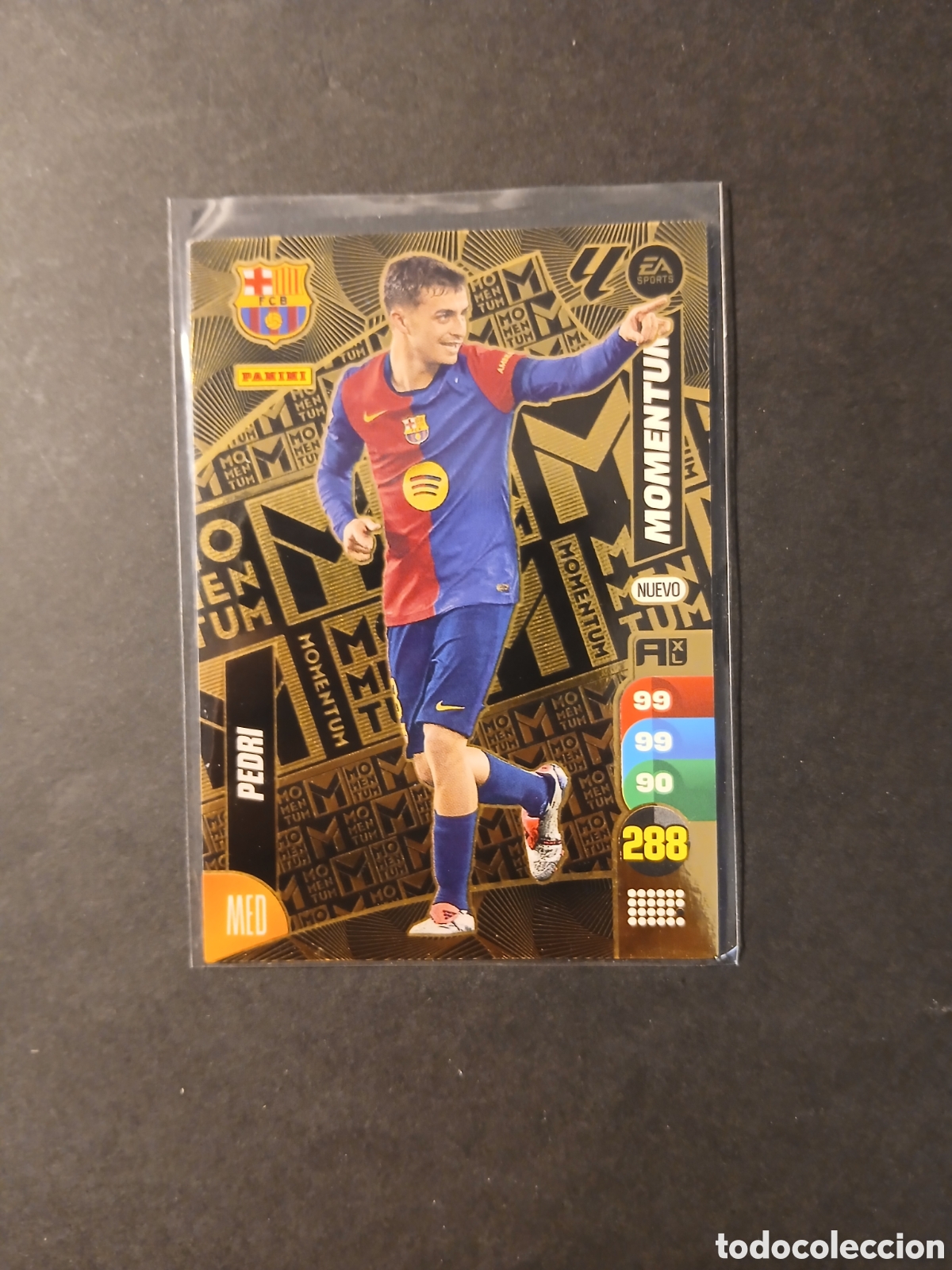 Cromos de f&uacute;tbol: PEDRI BARCELONA NUEVO MOMENTUM ADRENALYN XL LIGA 2024/2025 24 25 PANINI