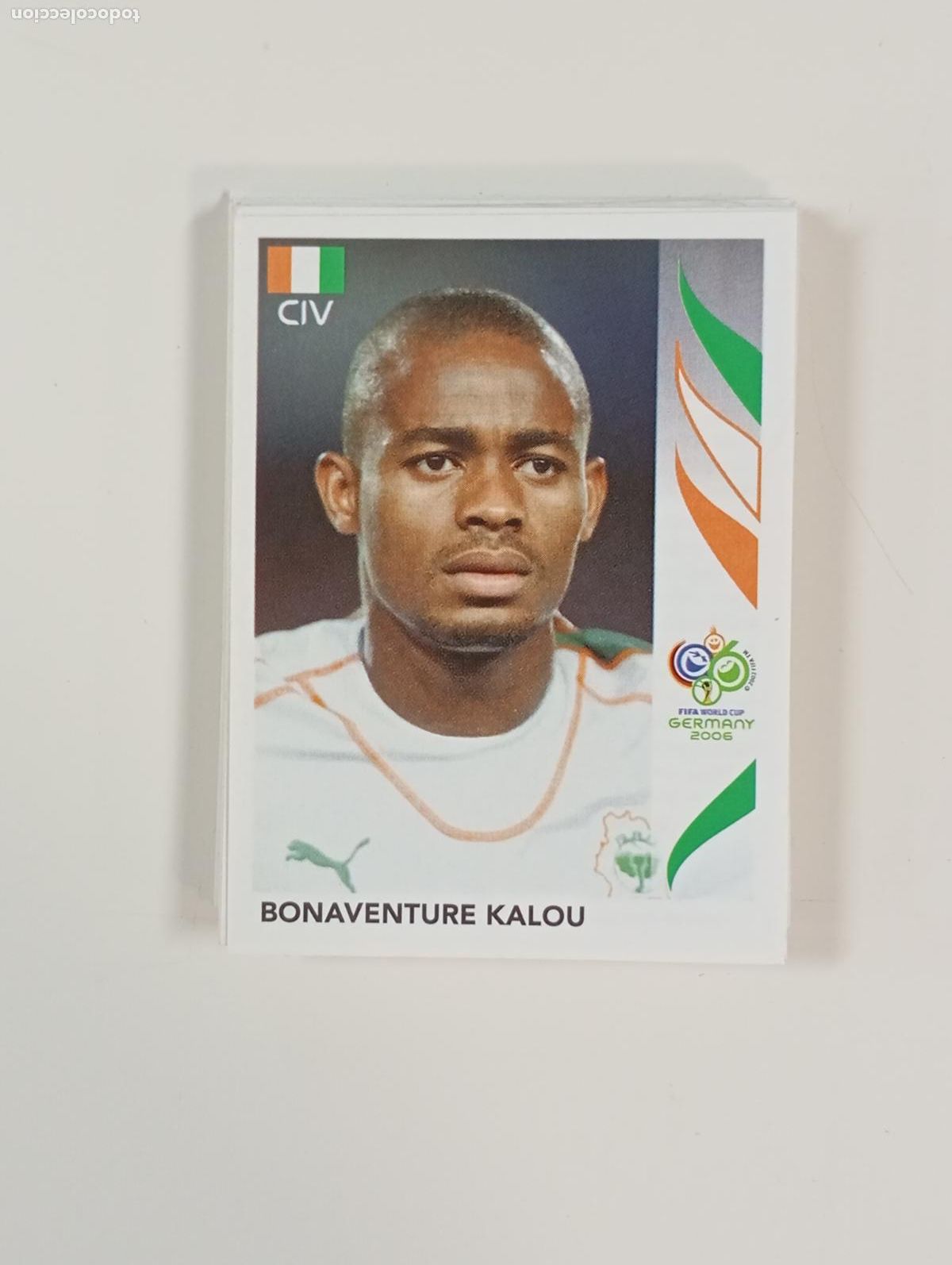 Figurine di Calcio: CROMO N&ordm; 198. KALOU. COSTA DE MARFIL. MUNDIAL DE ALEMANIA 2006. TDKP27Y
