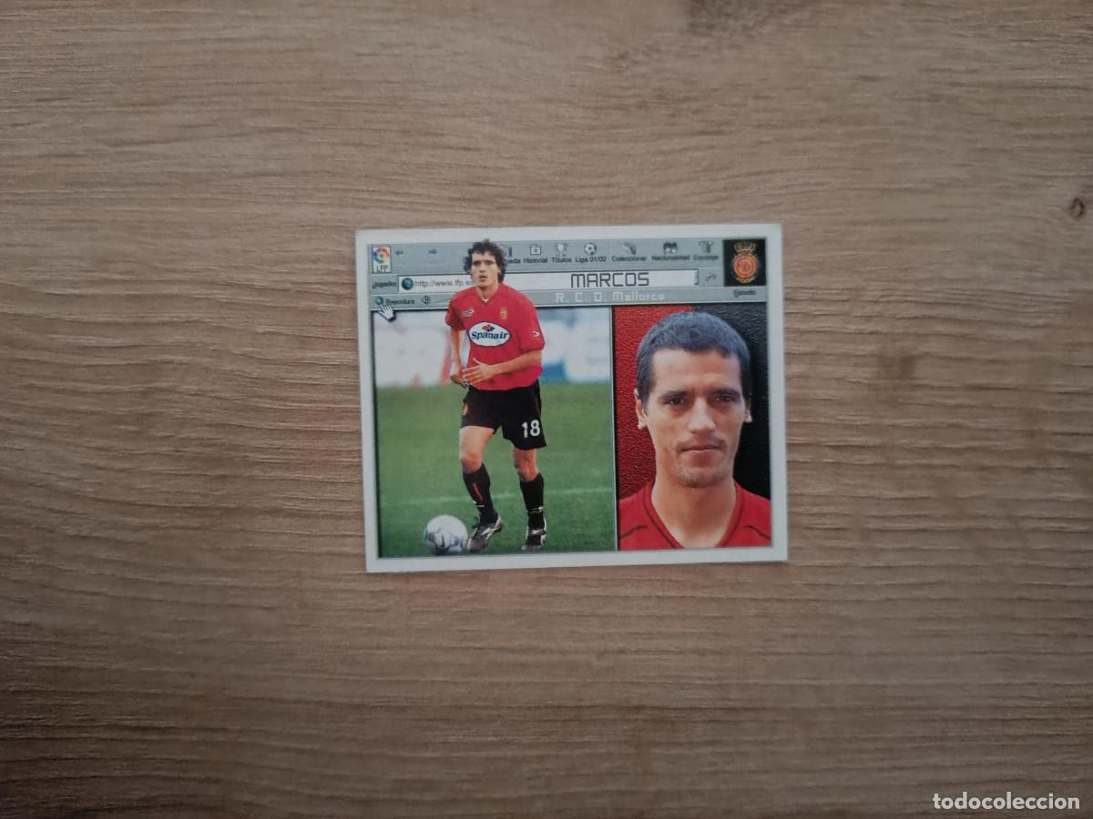 Fu&szlig;ball-Sticker: CROMO DE F&Uacute;TBOL LIGA ESTE MARCOS MALLORCA SIN PEGAR NUNCA PEGADO 01 02 2001 2002