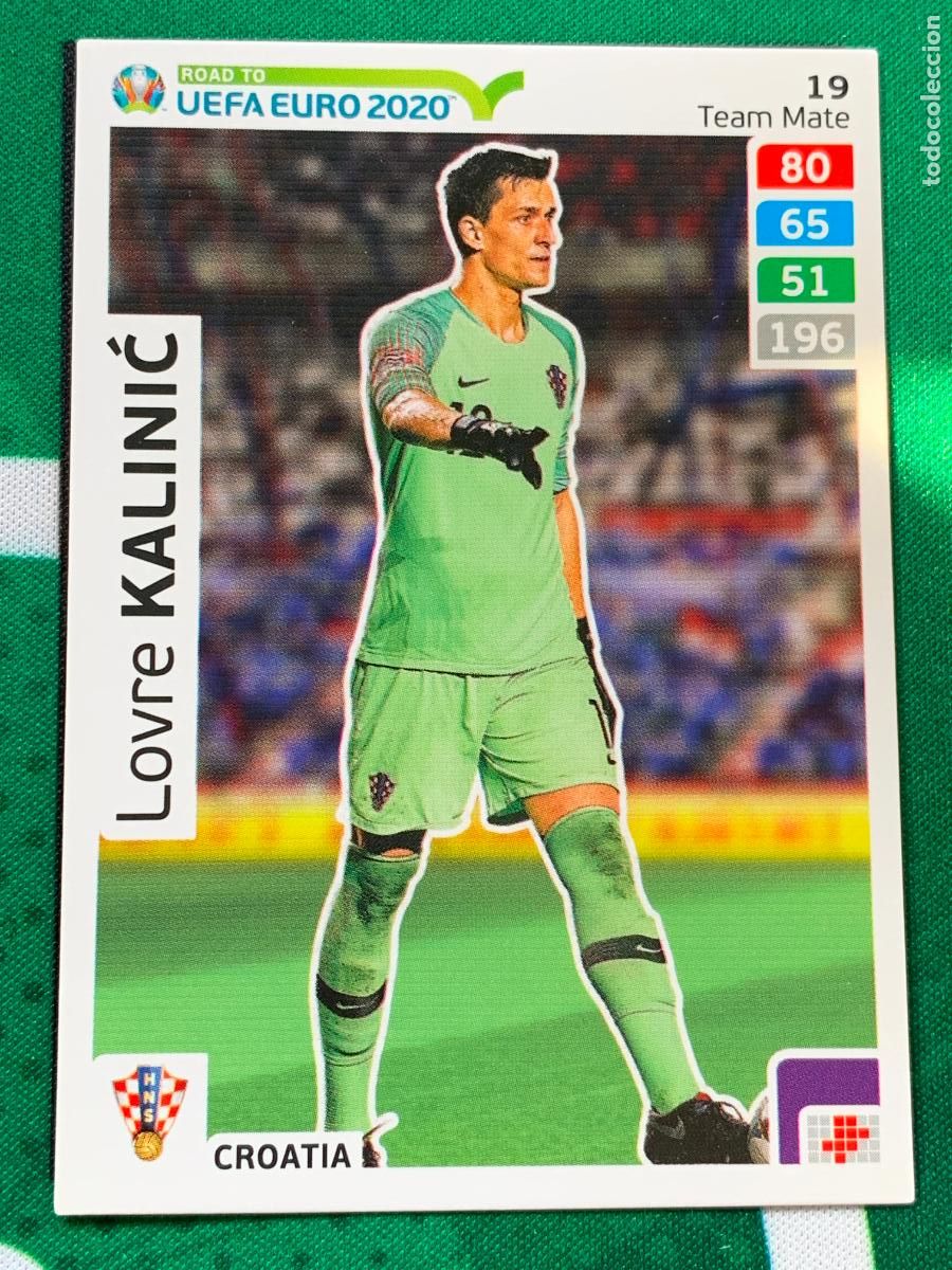 Fu&szlig;ball-Sticker: 19 Lovre Kalini? Croatia Team Mate ADRENALYN XL ROAD TO 2020
