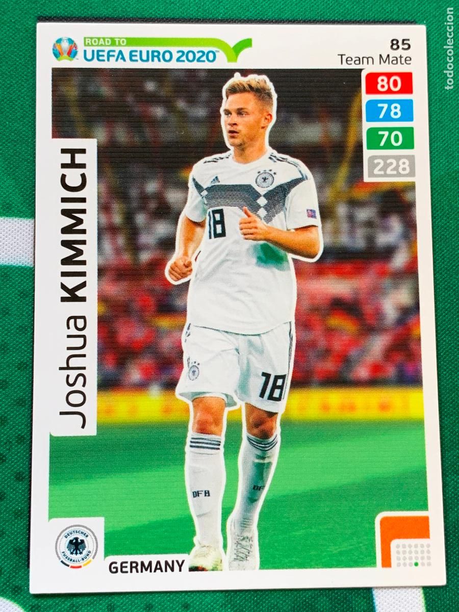 Fu&szlig;ball-Sticker: 85 Joshua Kimmich Germany Team Mate ADRENALYN XL ROAD TO 2020